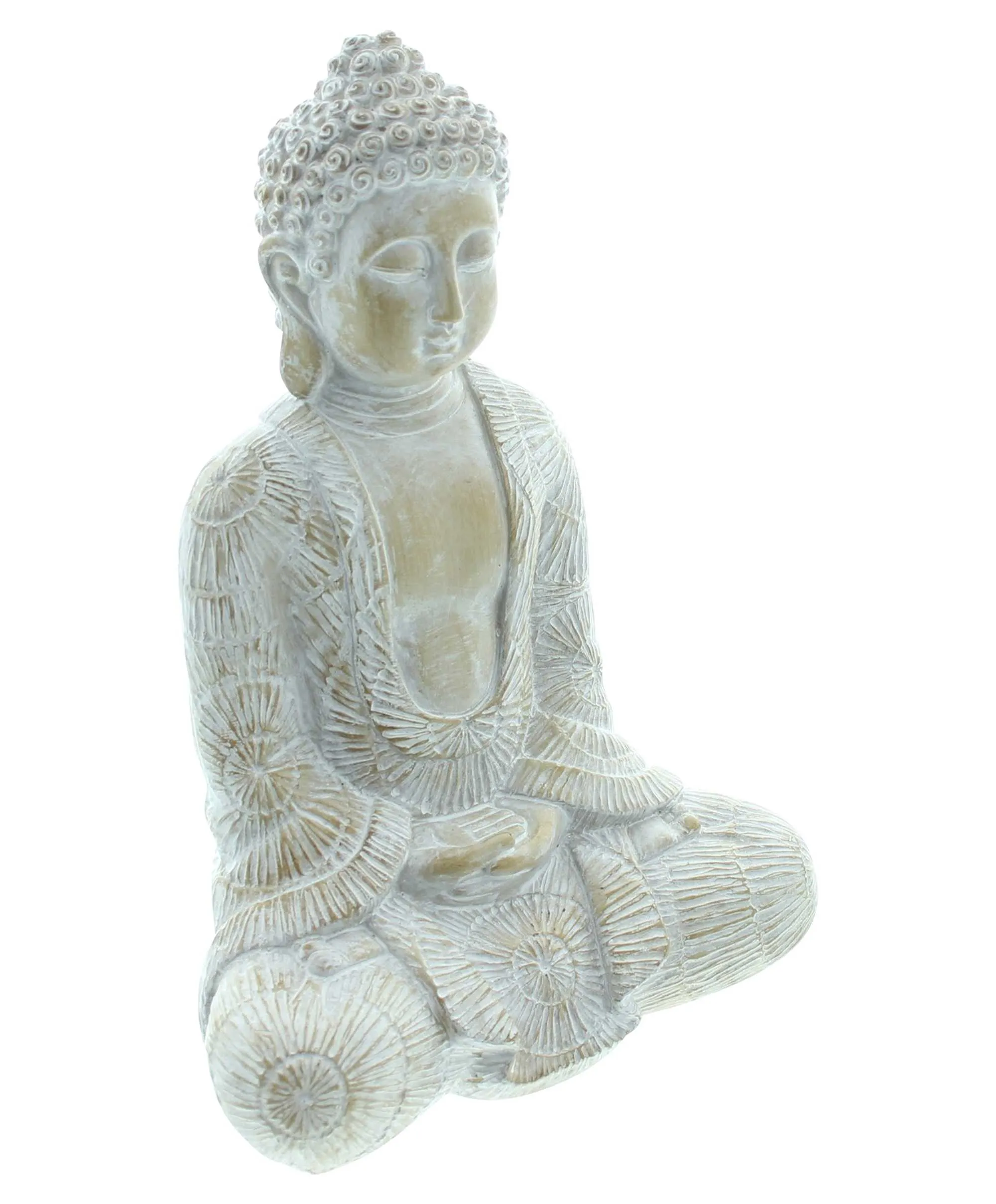 Buddha "Ruhe"  im Frank Flechtwaren Online Shop für Dekofiguren kaufen