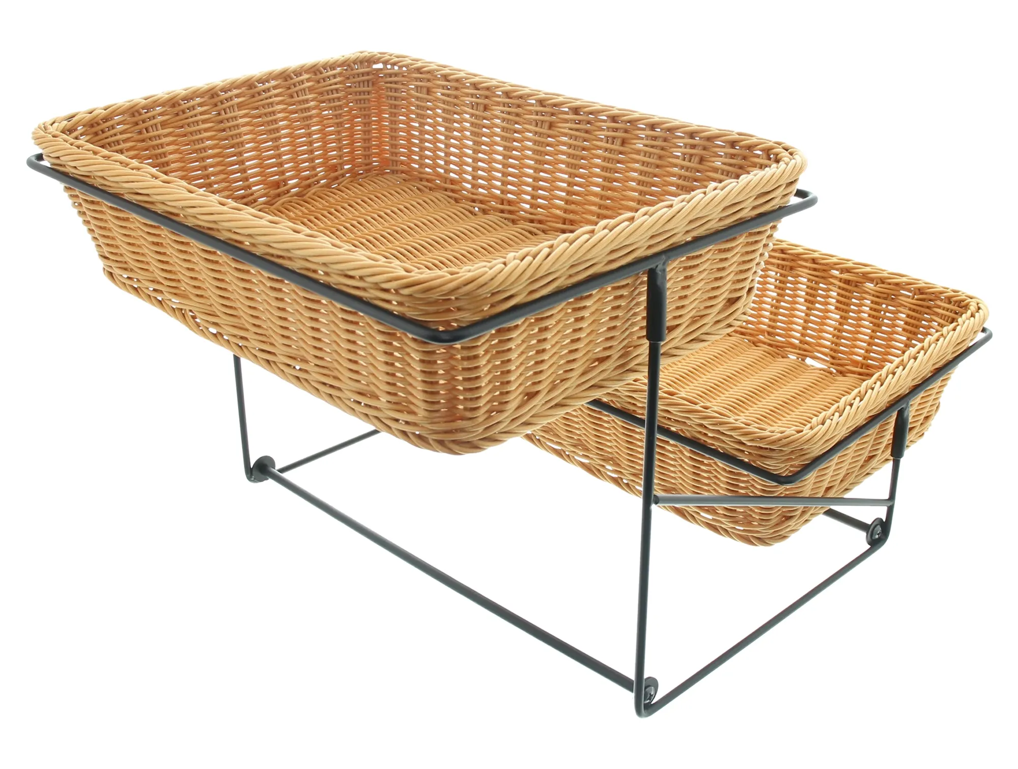 Stufen-Etagere "Poly"  im Frank Flechtwaren Online Shop für Ladendeko kaufen