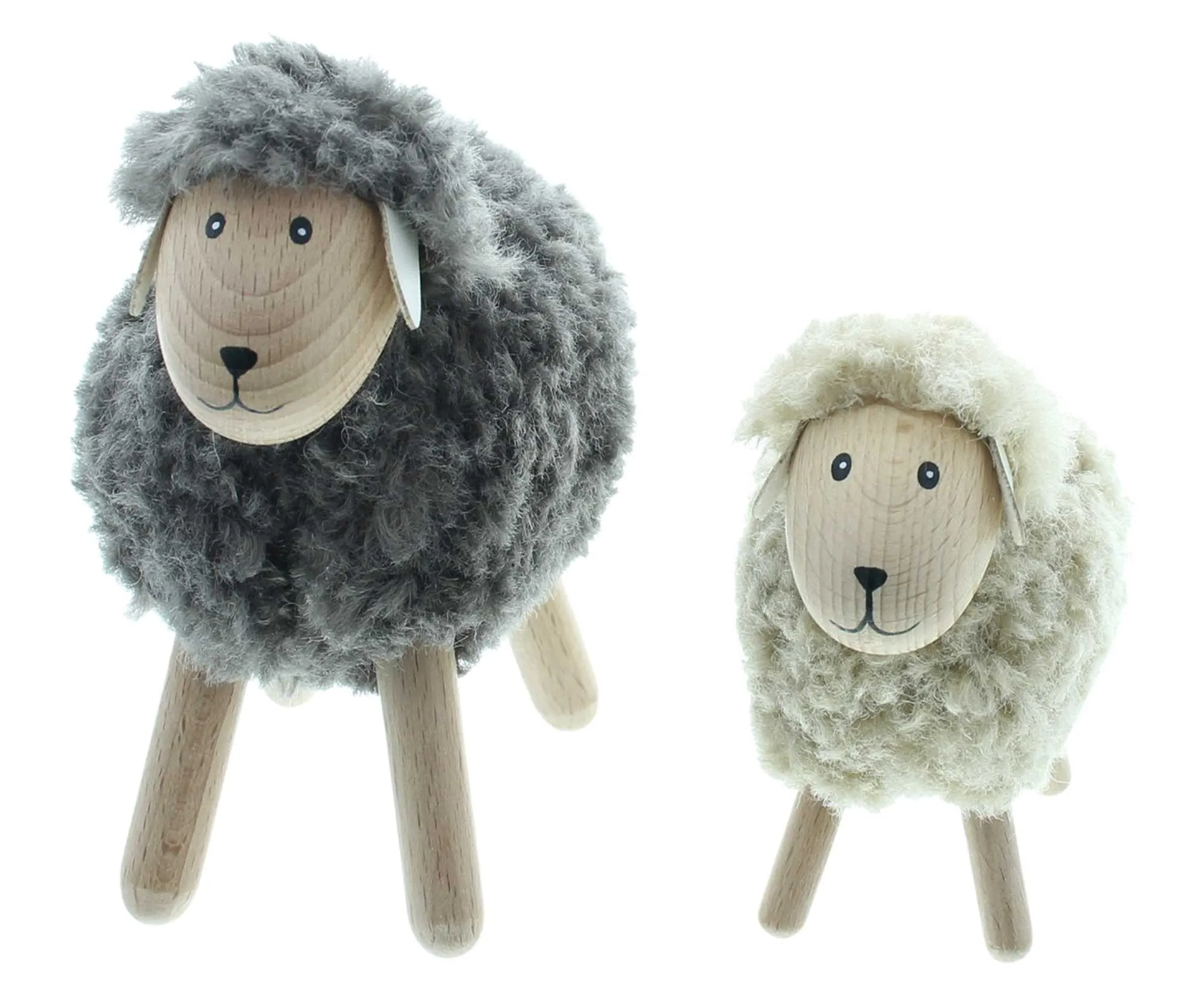 Schaf "Grand &amp; Petit", 2er Set  im Frank Flechtwaren Online Shop für Hasen &amp; Co kaufen