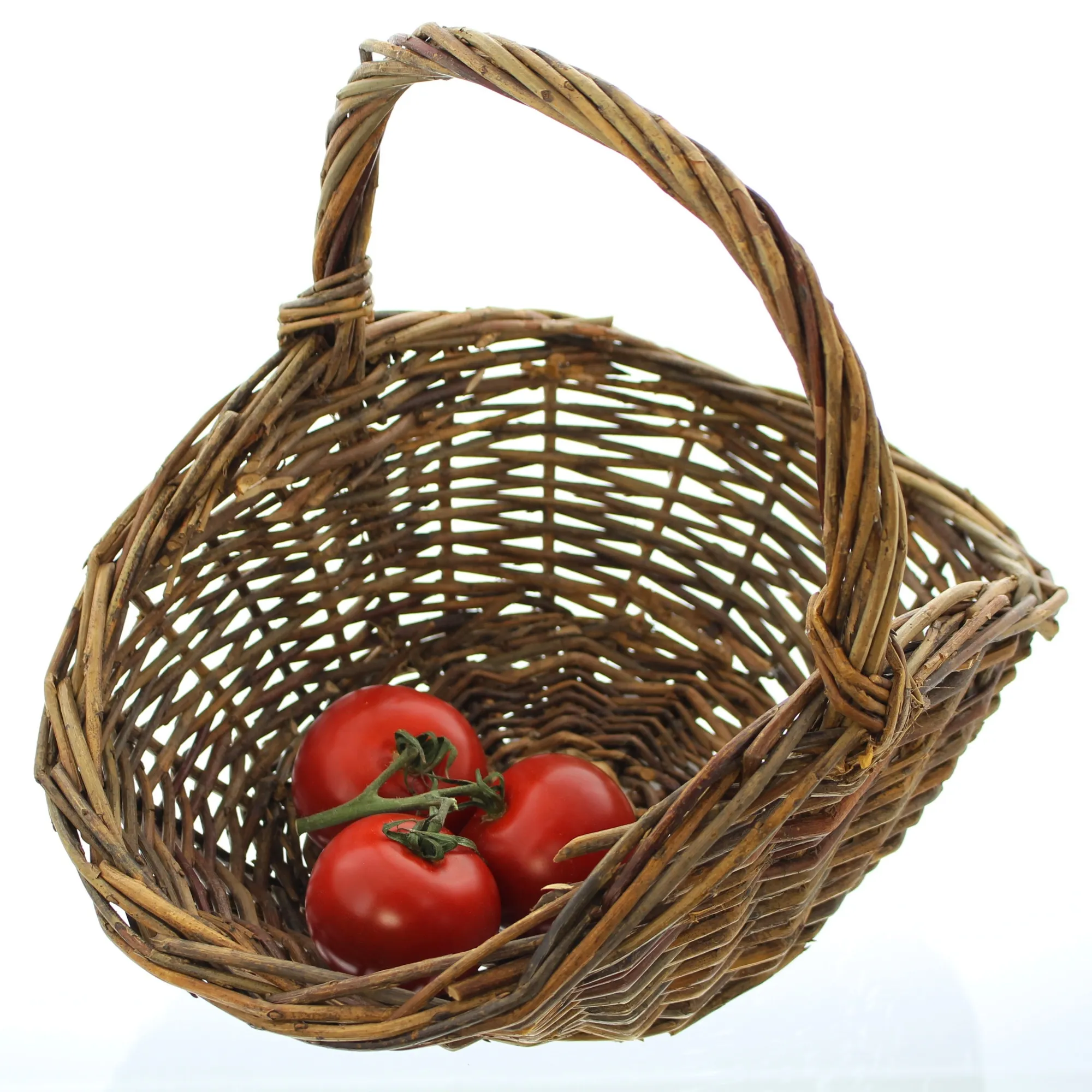 Bügelkorb "Natur", klein  im Frank Flechtwaren Online Shop für Bunter Ostergarten kaufen