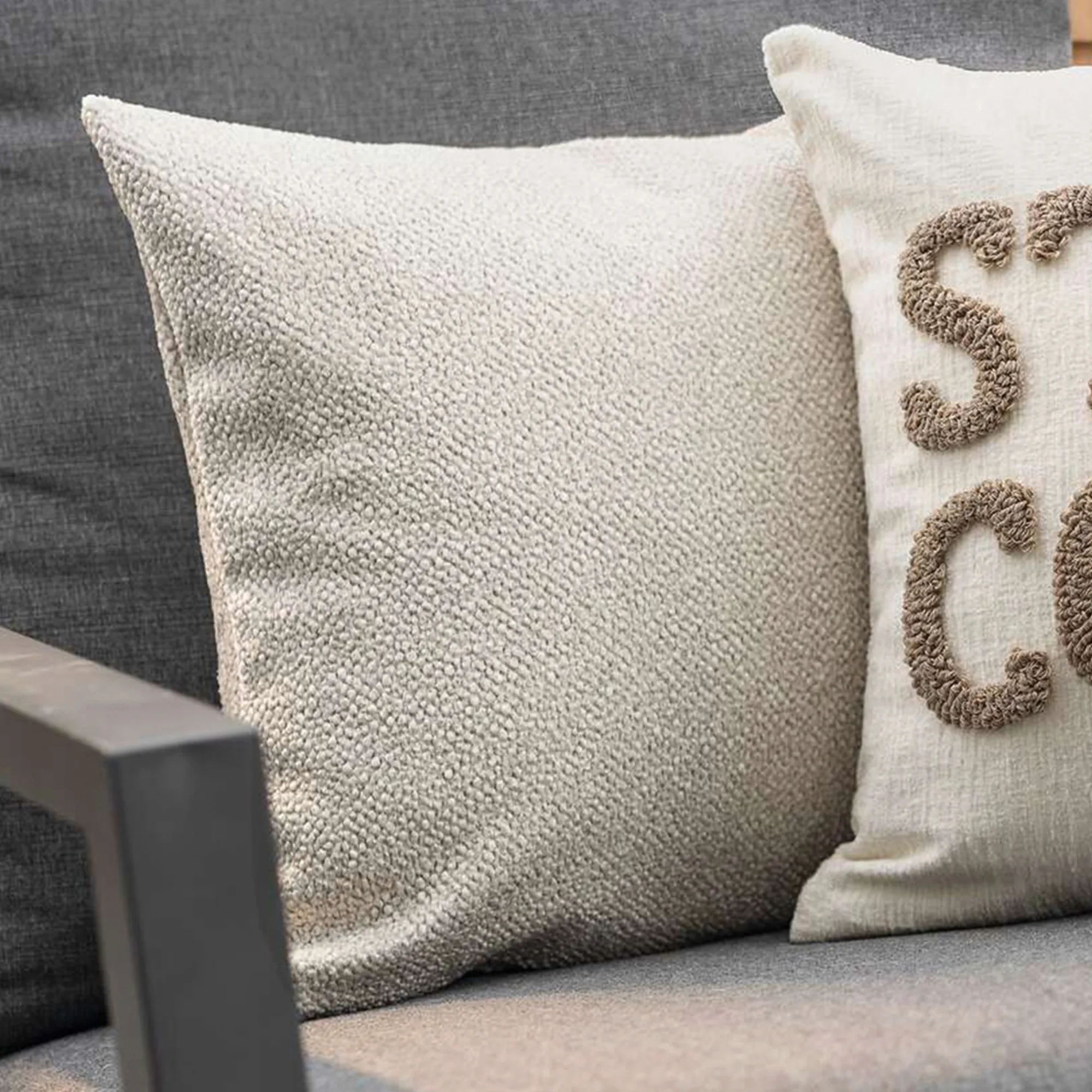 Kissenhülle "Robusta"  im Frank Flechtwaren Online Shop für Clouddancer kaufen