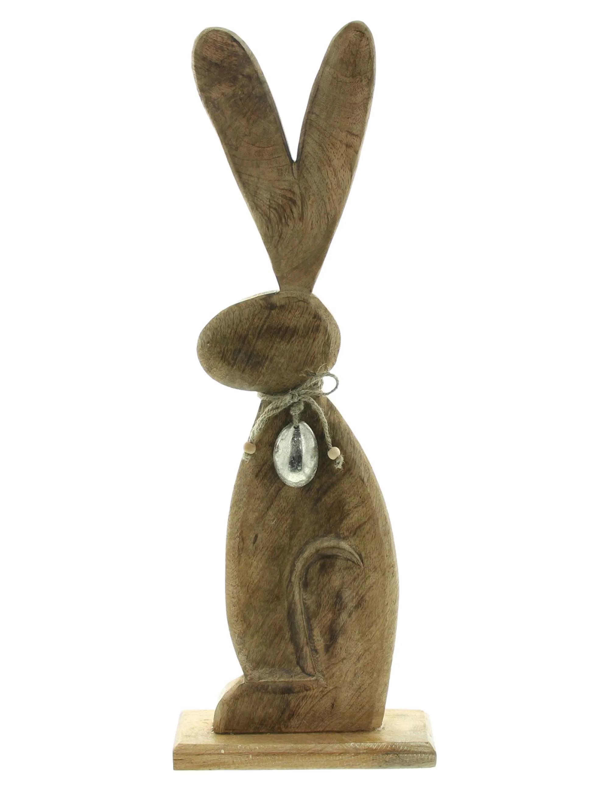 Holzdeko "Osterhase", groß  im Frank Flechtwaren Online Shop für Hasen &amp; Co kaufen