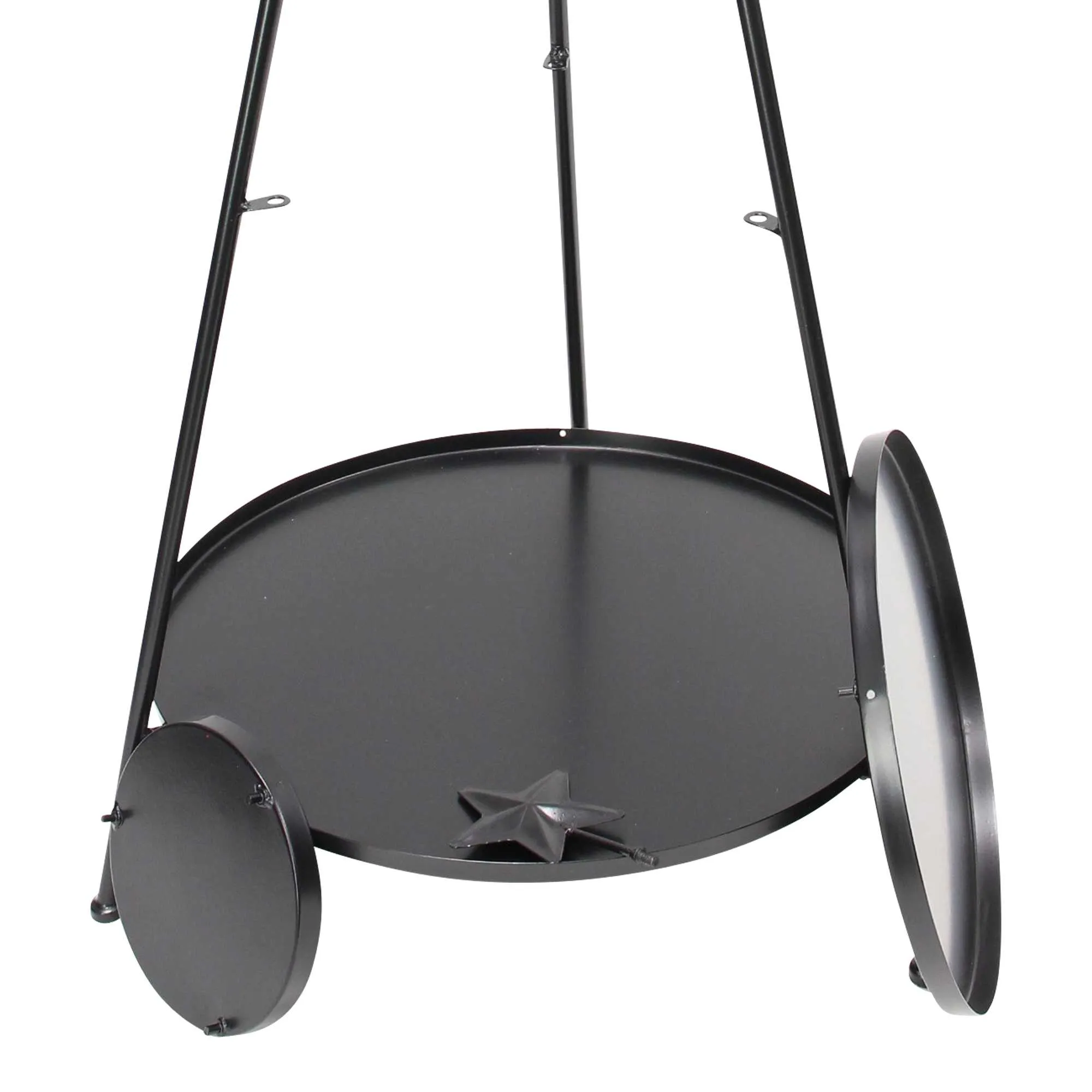 Etagere "Klassik"  im Frank Flechtwaren Online Shop für Black &amp; White kaufen