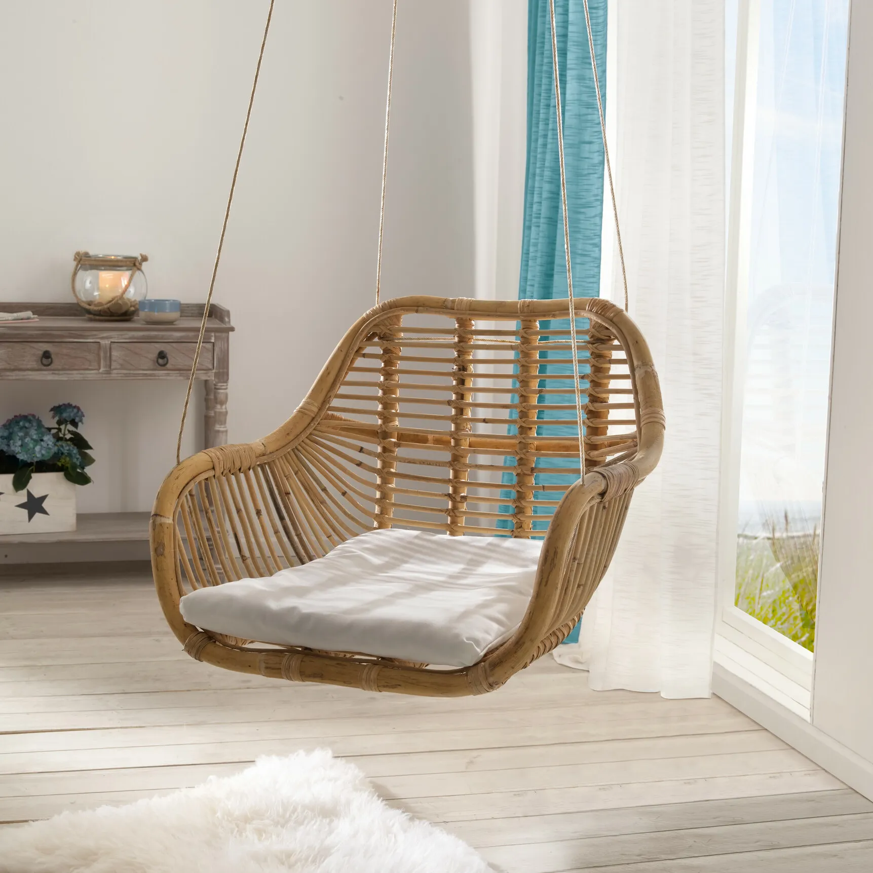 Korbhängesessel "Rattan"  im Frank Flechtwaren Online Shop kaufen