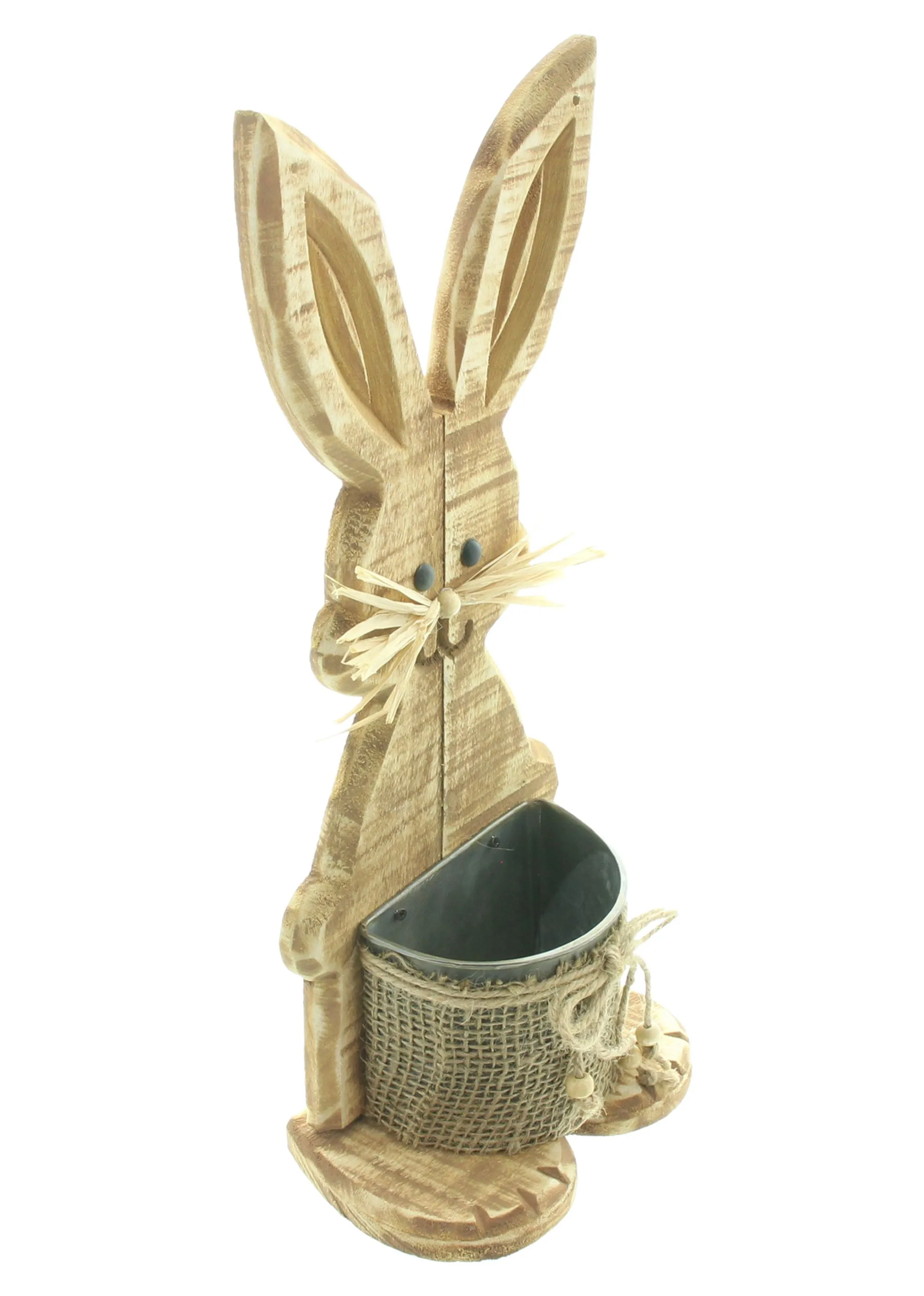 Hase "Pflanztöpfchen"  im Frank Flechtwaren Online Shop für Bunte Osterzeit kaufen