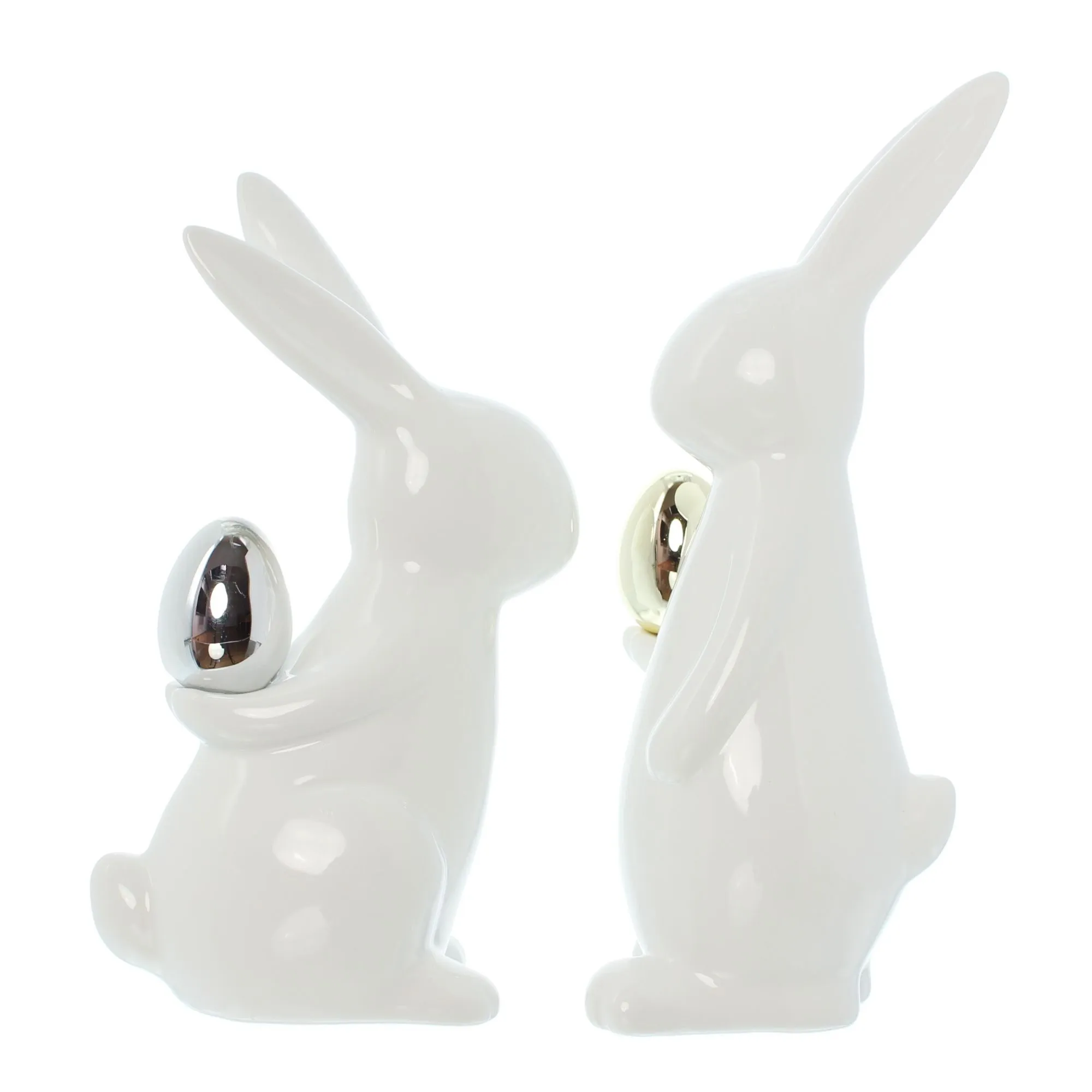 Osterhase "Classical", 2er Set  im Frank Flechtwaren Online Shop für Hasen &amp; Co kaufen
