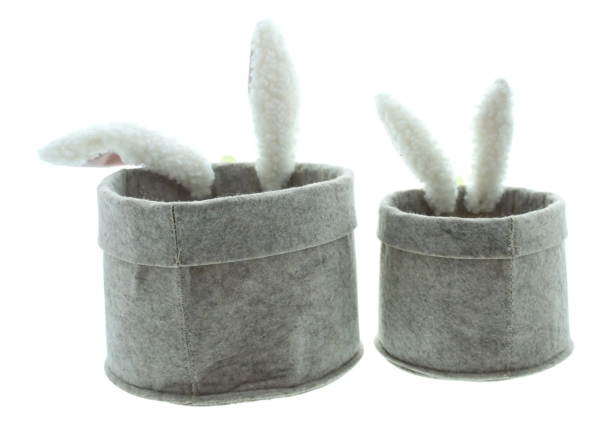 Osternest "Häschen", 2er Set  im Frank Flechtwaren Online Shop für Pastelltöne kaufen