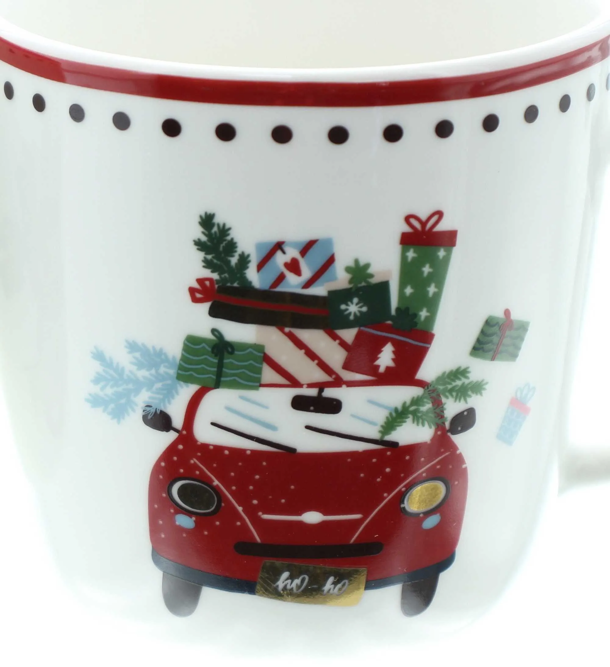 Tasse "Weihnachtstour", 2er Set  im Frank Flechtwaren Online Shop für Welcome to Santa's Home kaufen