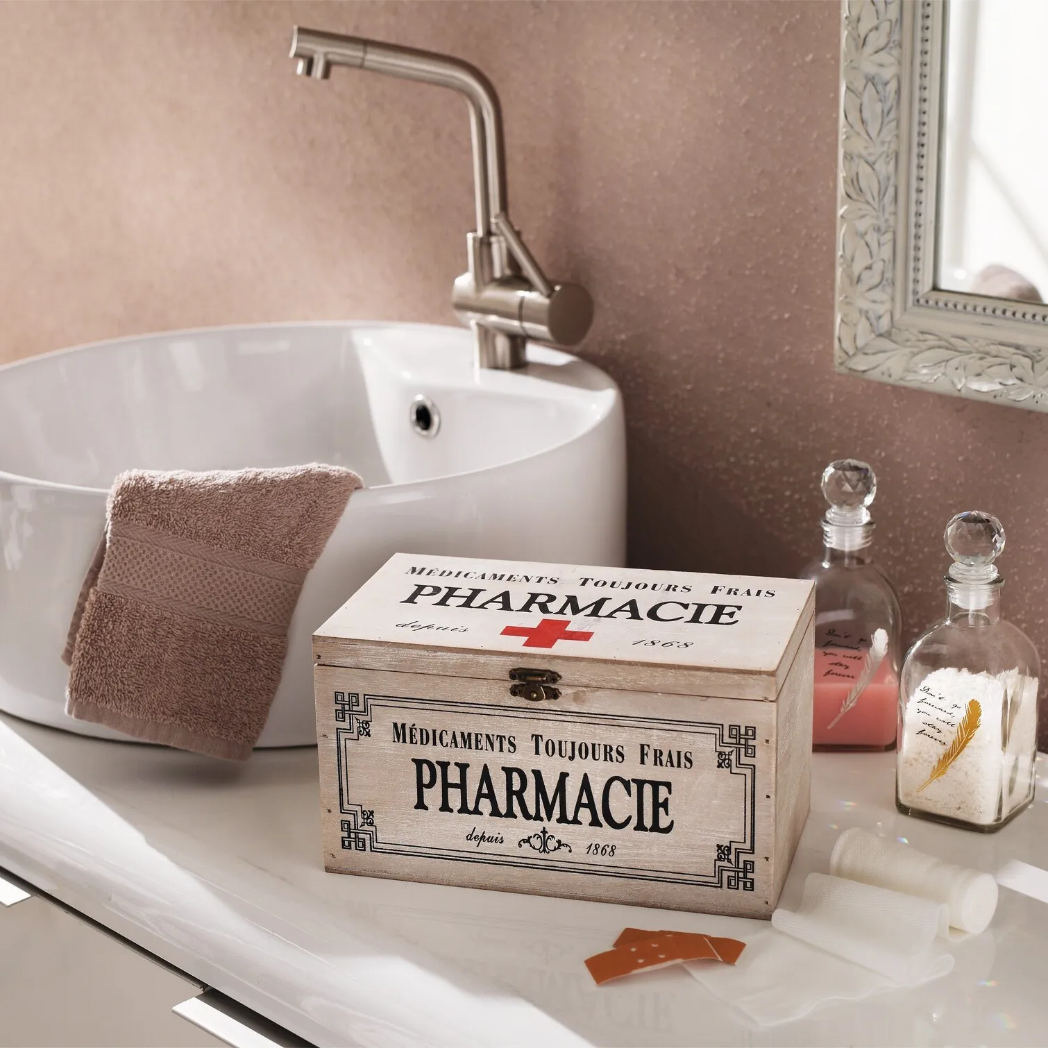 Dekobox "Pharmacie"  im Frank Flechtwaren Online Shop kaufen