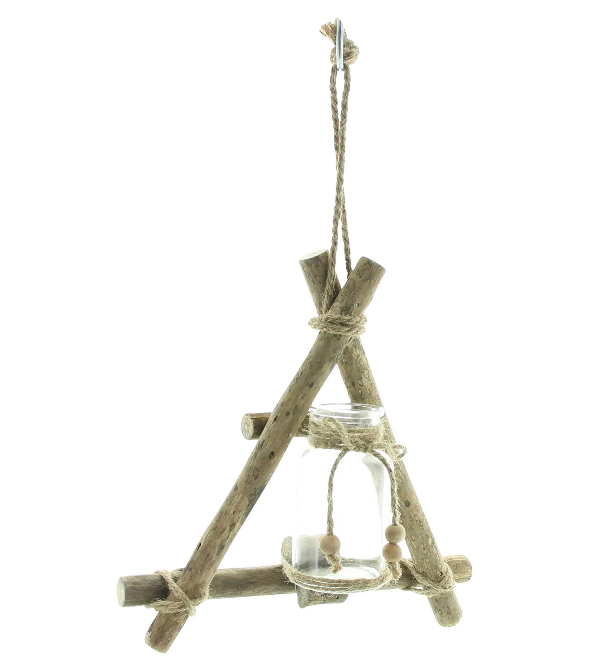 Hängevase "Rustikal"  im Frank Flechtwaren Online Shop für Bunter Ostergarten kaufen
