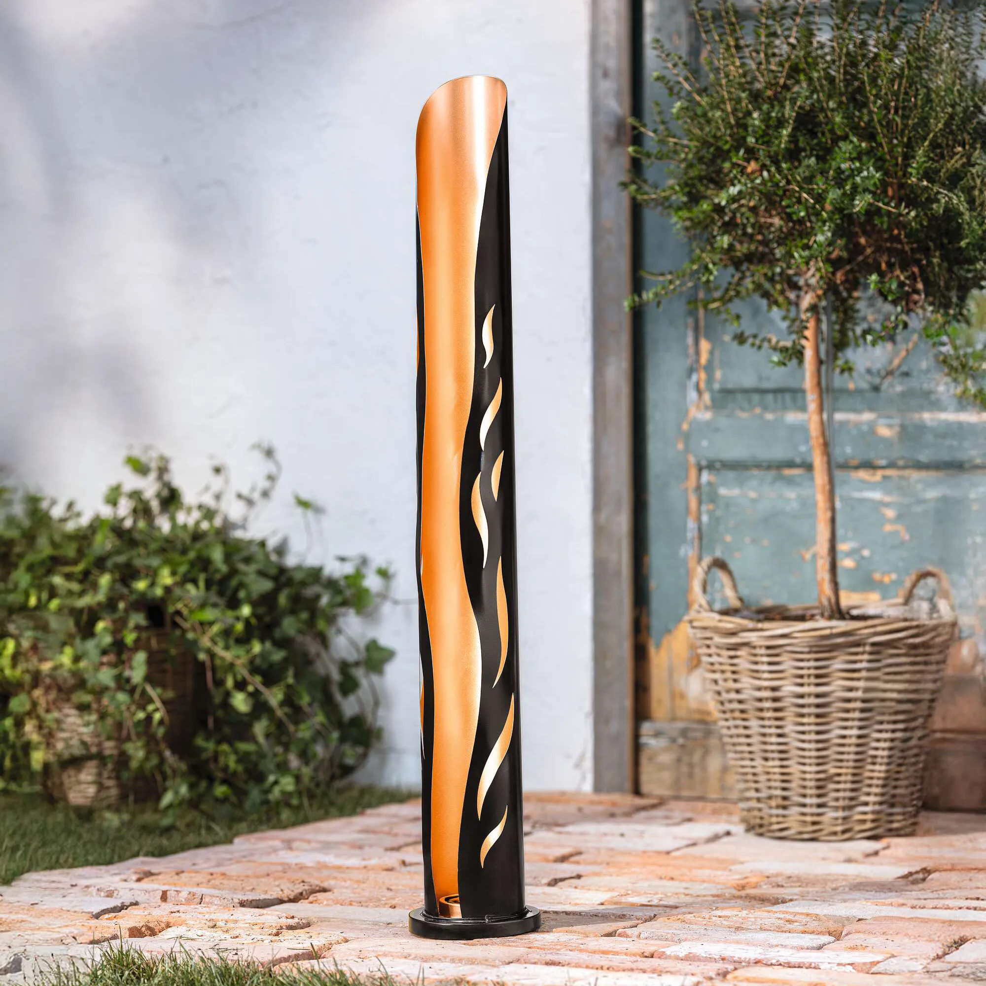 LED-Säule "Solar"  im Frank Flechtwaren Online Shop kaufen