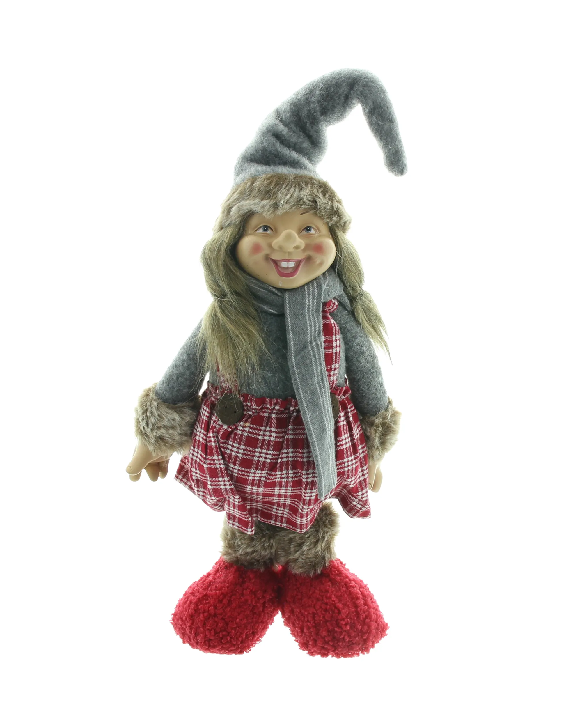 Wichtelmädchen "Ronja"  im Frank Flechtwaren Online Shop für Herbstliche Dekofiguren kaufen