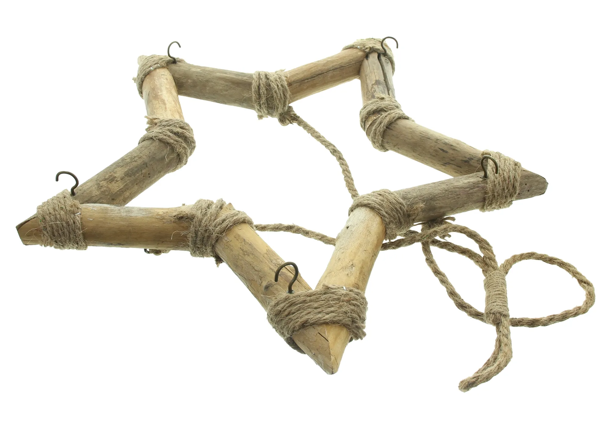 Sternhänger "Shabby-Chic"  im Frank Flechtwaren Online Shop für Dekohänger  kaufen