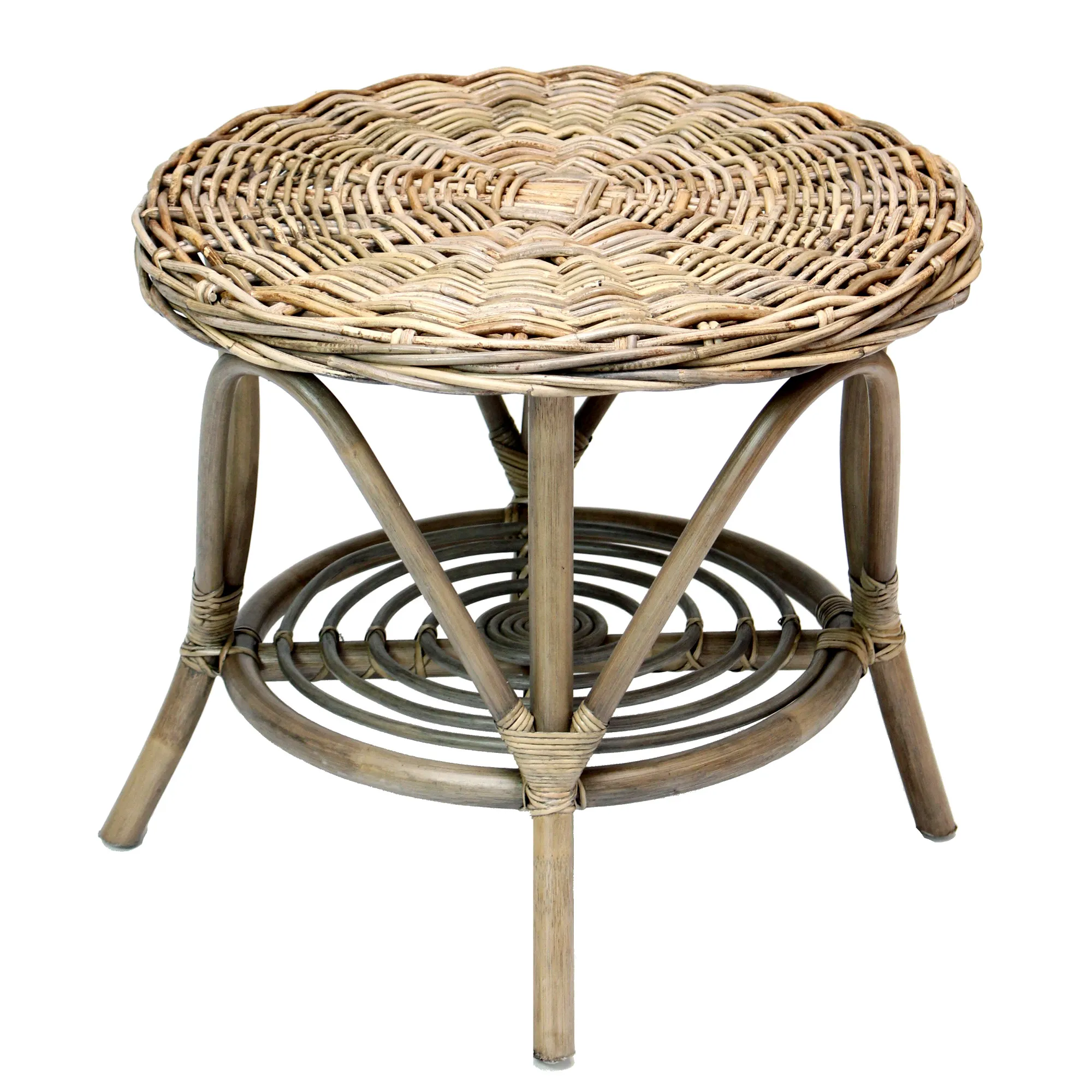 Rattantisch "Koboo Grey"  im Frank Flechtwaren Online Shop für Gartentische kaufen
