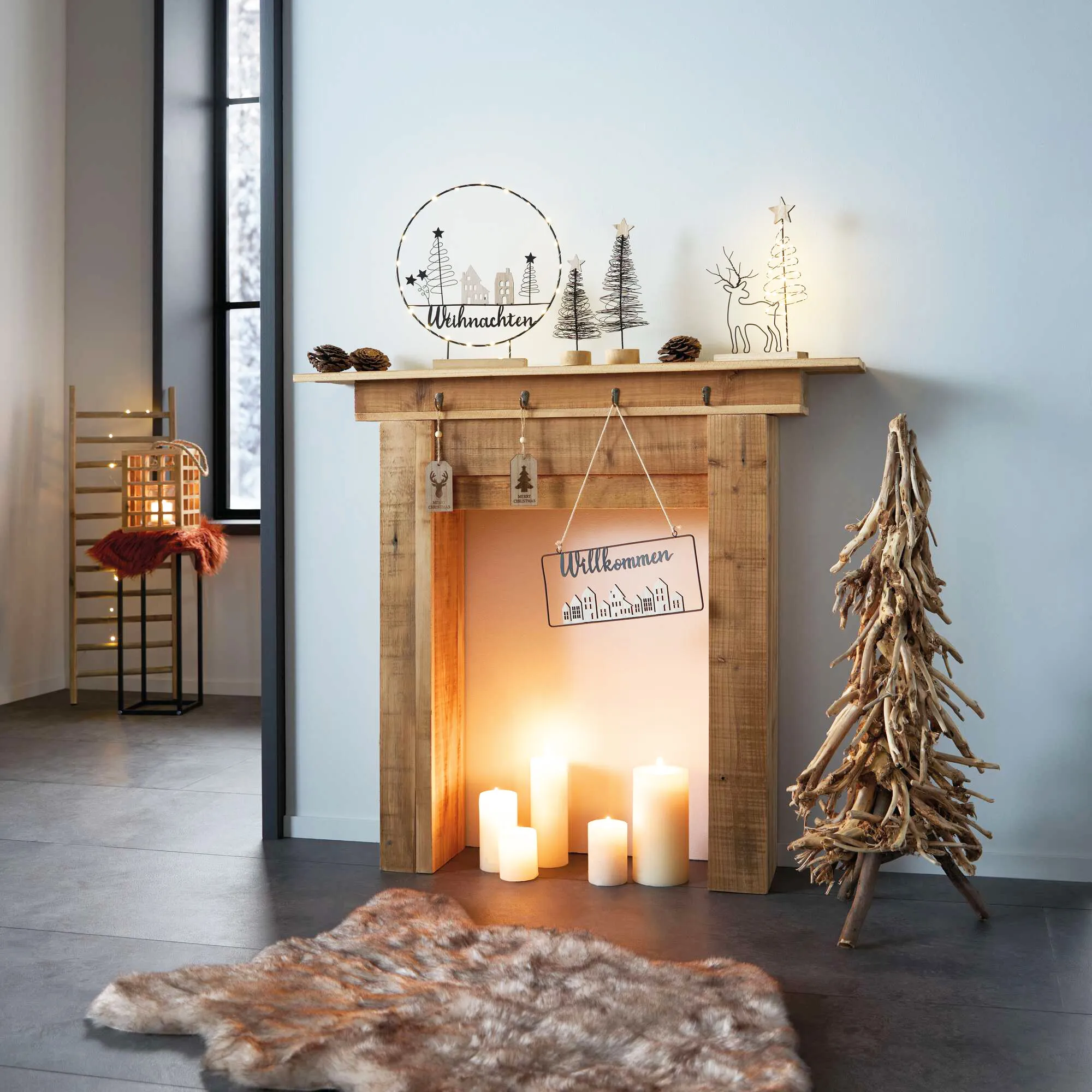 Tannenbaum "Wurzelholz"  im Frank Flechtwaren Online Shop für Tannenbäume kaufen