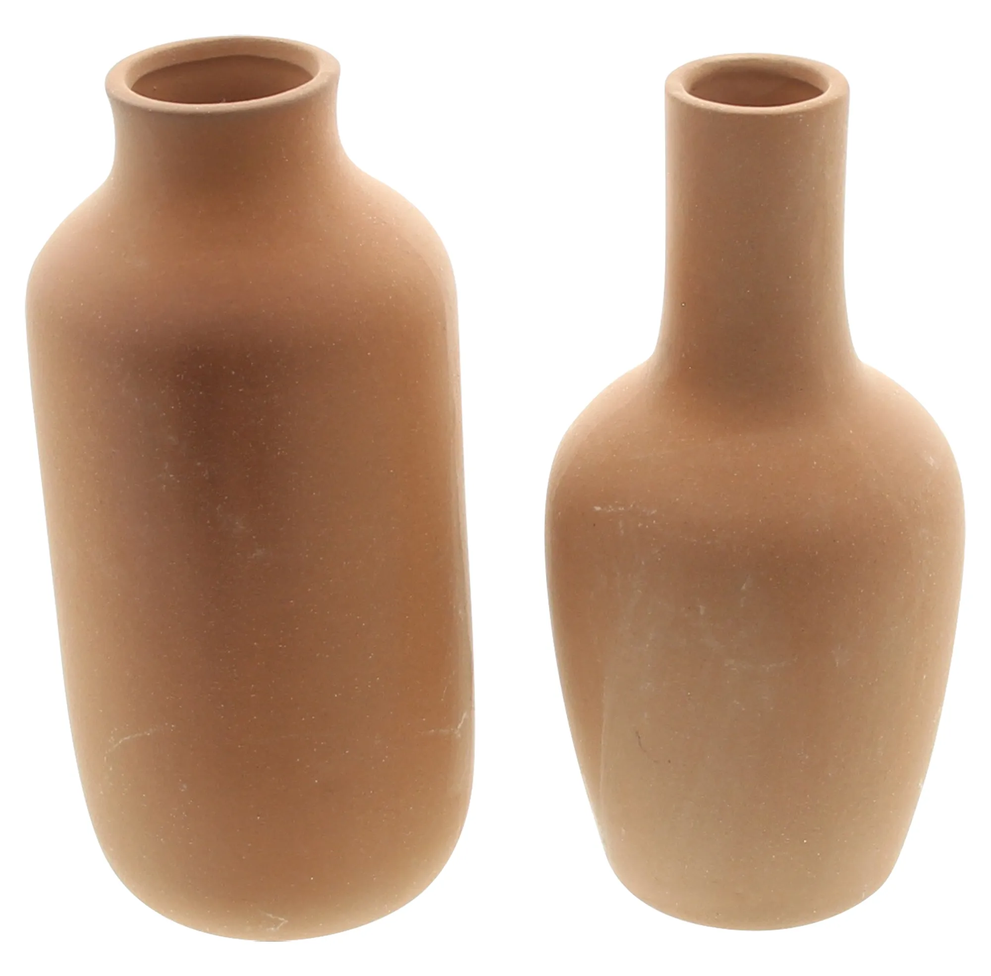 Dekovase "Terracotta", 2er Set  im Frank Flechtwaren Online Shop für Ibiza-Vibes kaufen