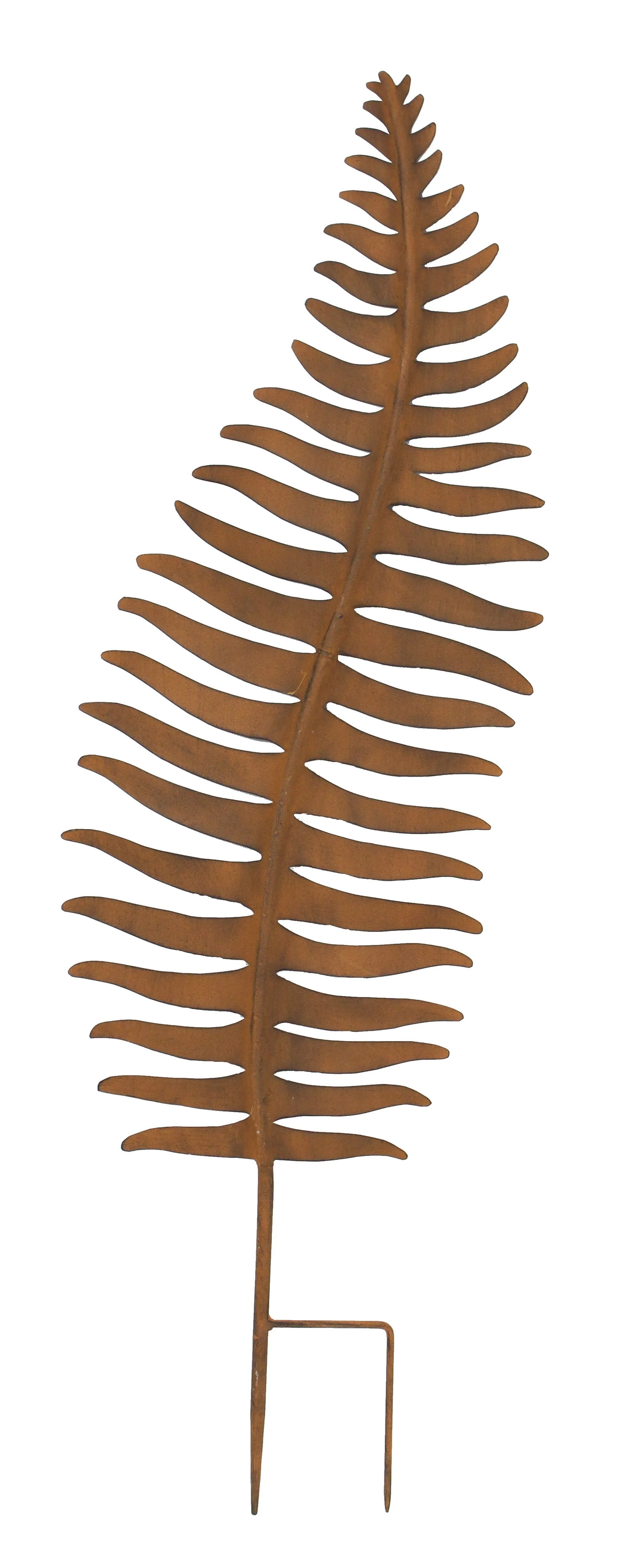 Metallstecker "Farnblatt"  im Frank Flechtwaren Online Shop für Waldspaziergang kaufen