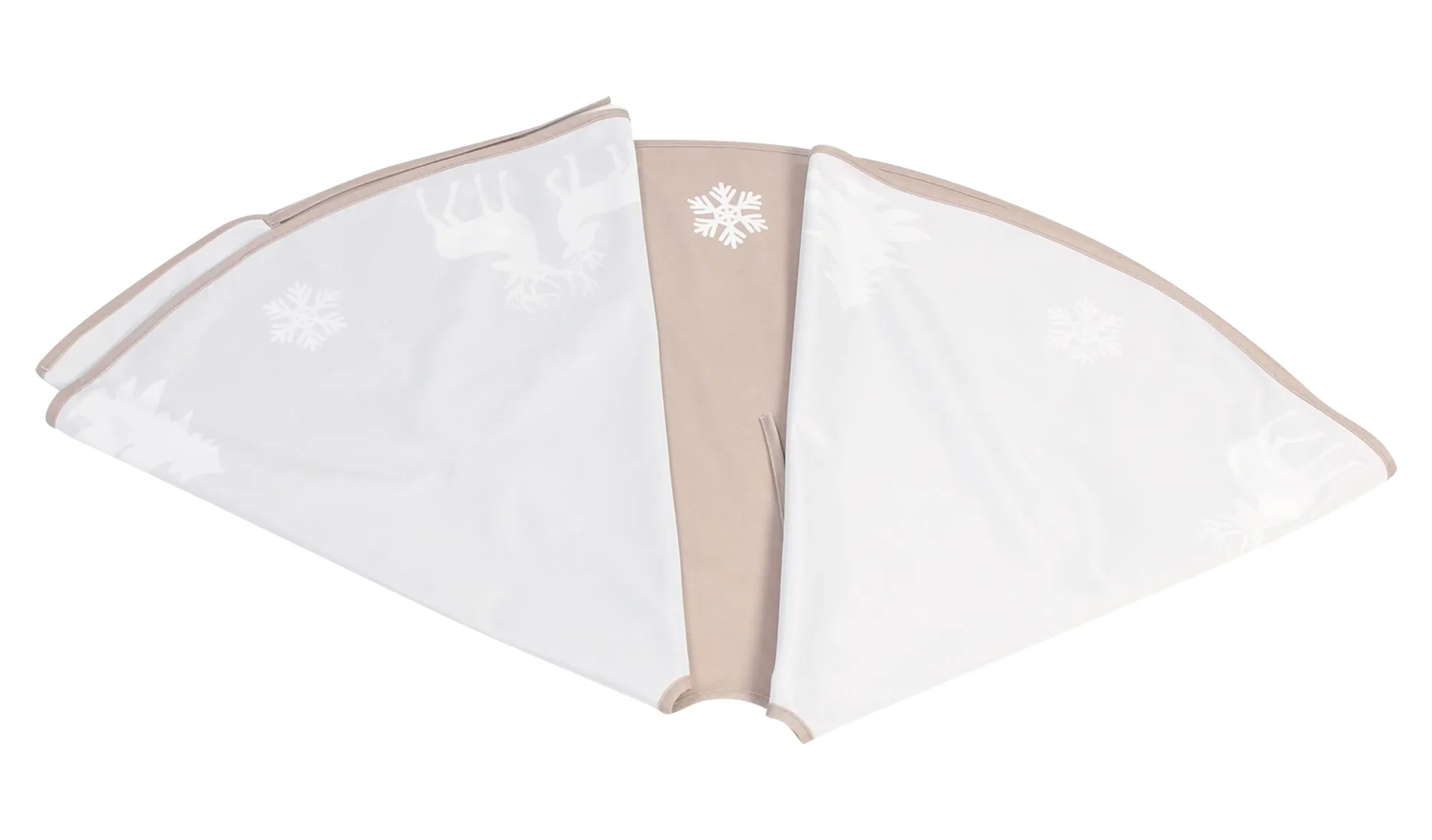 Christbaumdecke "Winterwald"  im Frank Flechtwaren Online Shop für Christbaumdecken kaufen
