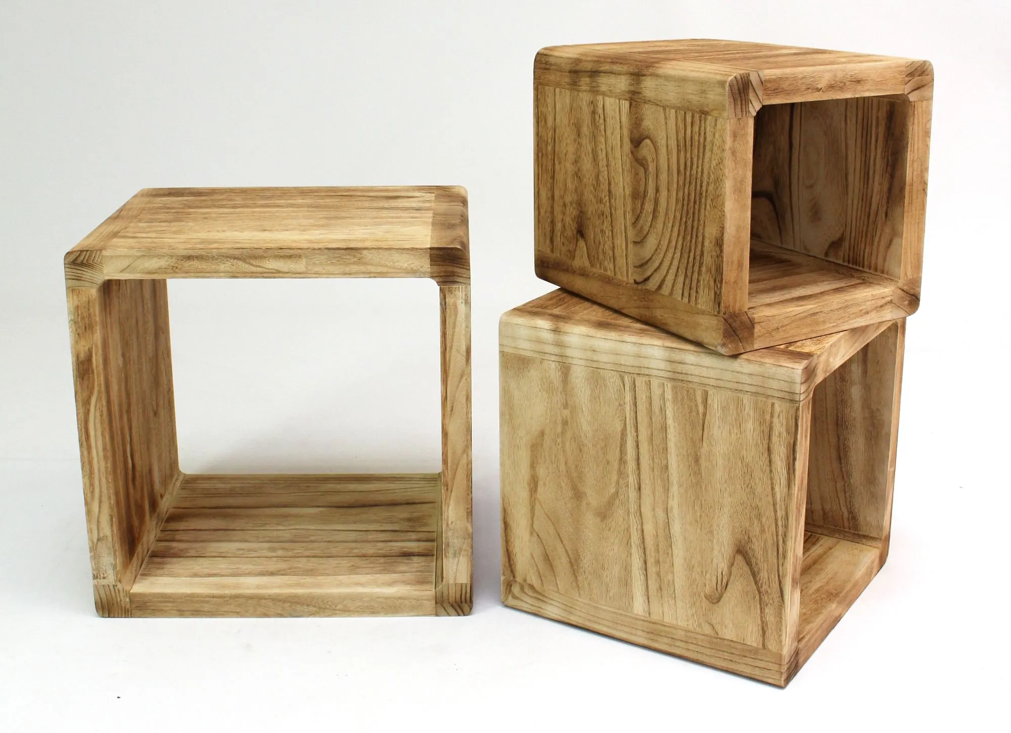 Regal-Cubes "Geflammt", 3er Set  im Frank Flechtwaren Online Shop für FRANK 1885 kaufen