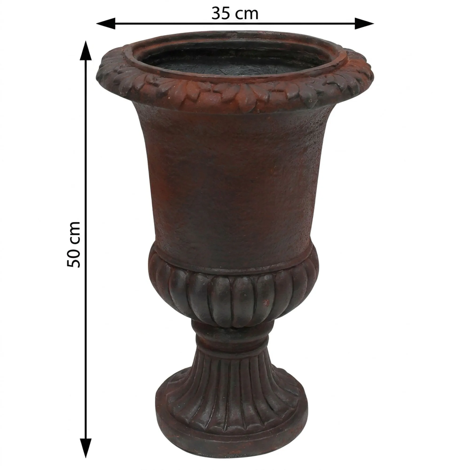 Pflanzer "Rustic Amphore"  im Frank Flechtwaren Online Shop für Bunter Ostergarten kaufen