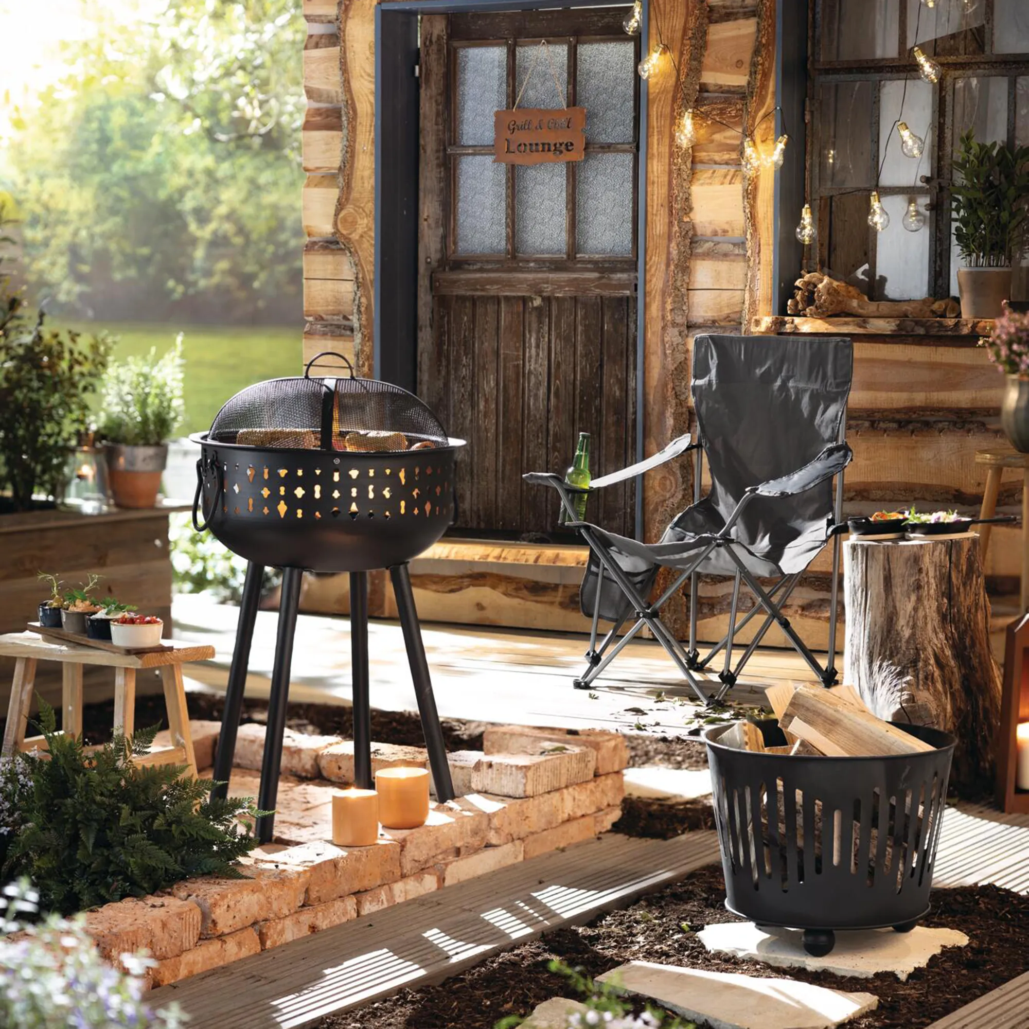 LED-Lichterkette "Glühbirne"  im Frank Flechtwaren Online Shop für Grill &amp; Chill kaufen