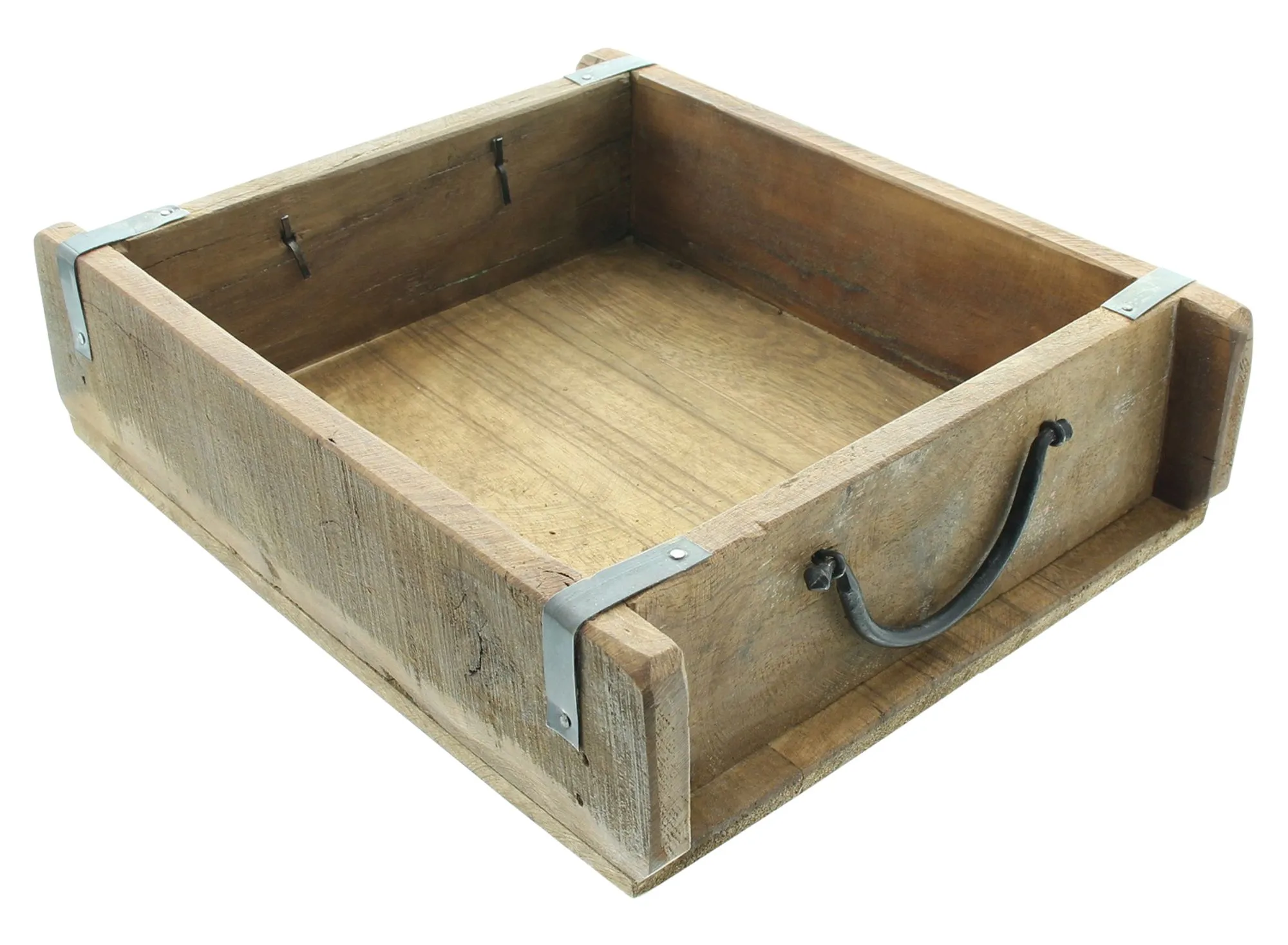 Dekobox "Ziegelform", quadratisch  im Frank Flechtwaren Online Shop für Landhaus-Flair kaufen