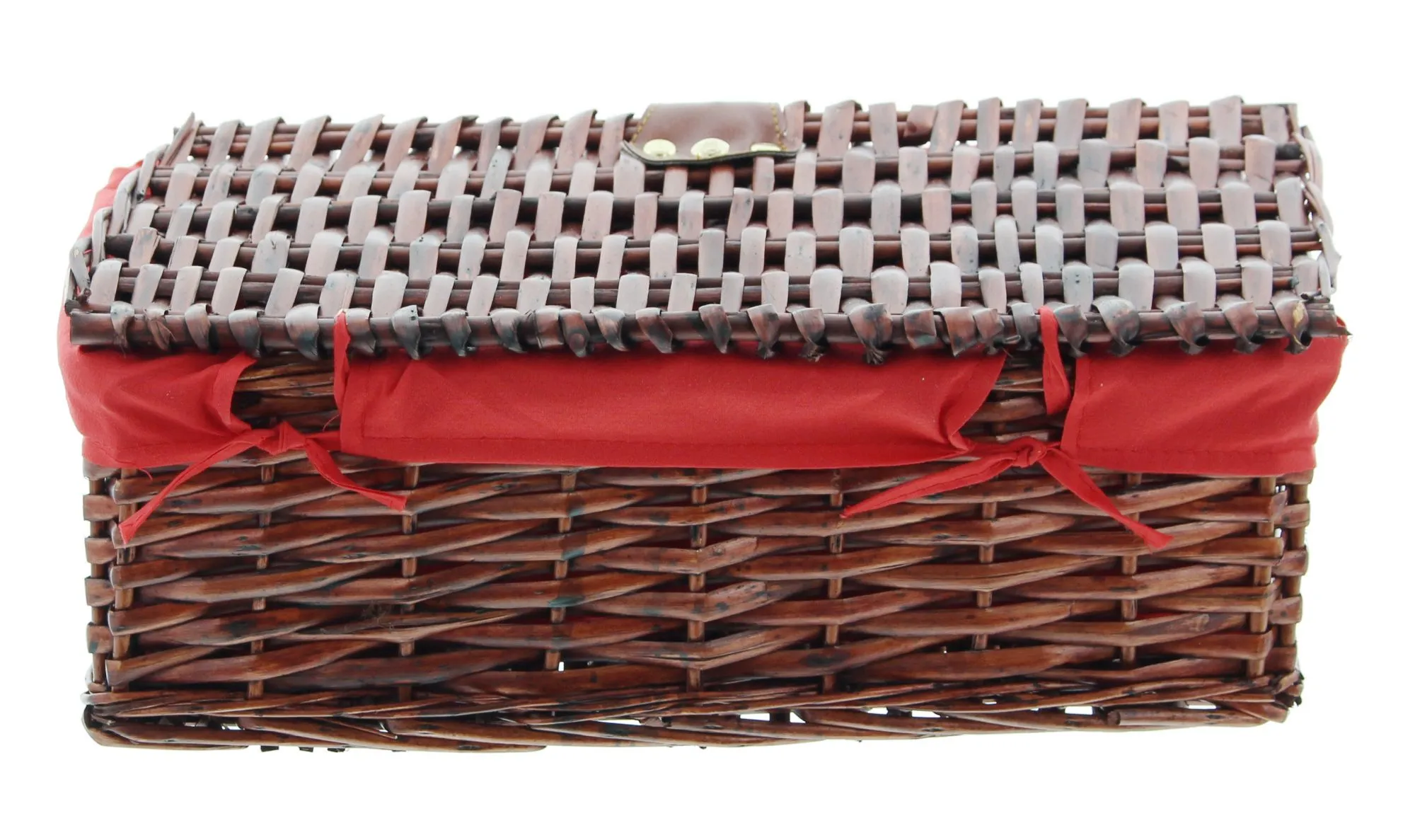 Weidenkoffer mit Textil  im Frank Flechtwaren Online Shop für Truhen kaufen