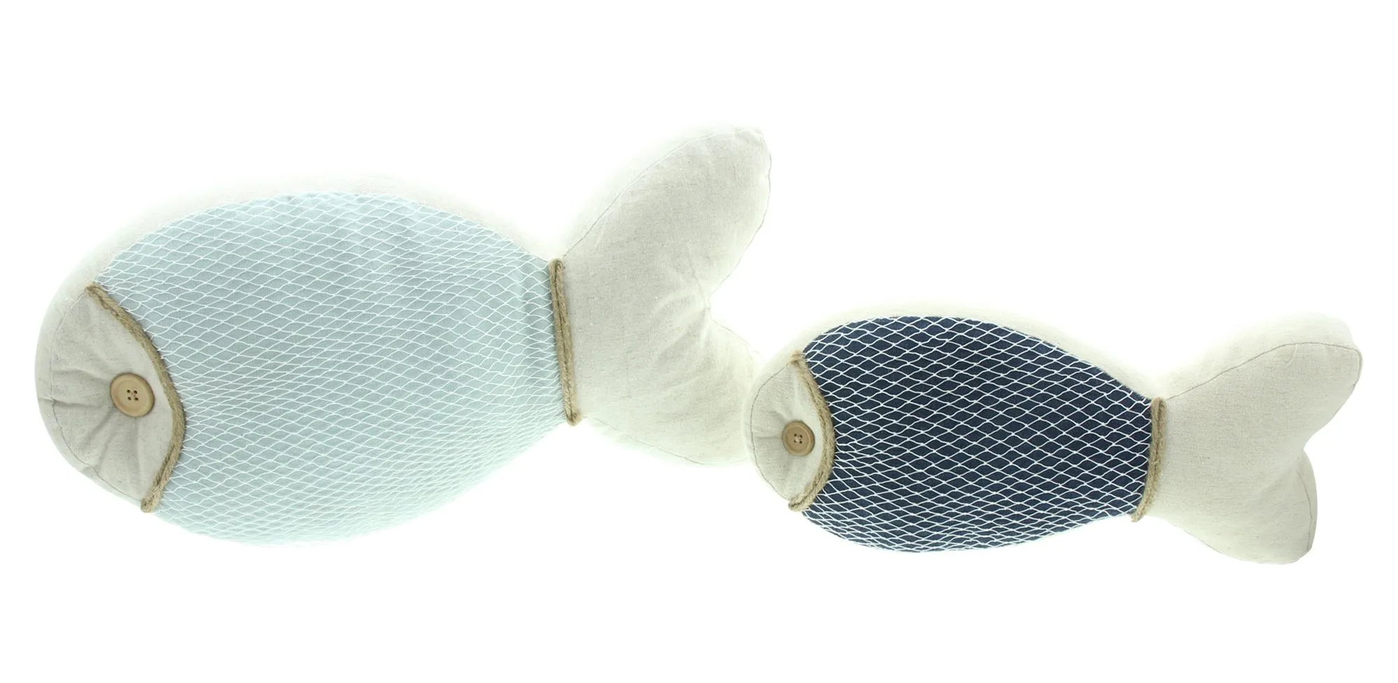 Dekokissen "Fisch", 2er Set  im Frank Flechtwaren Online Shop für Urlaubsfeeling kaufen