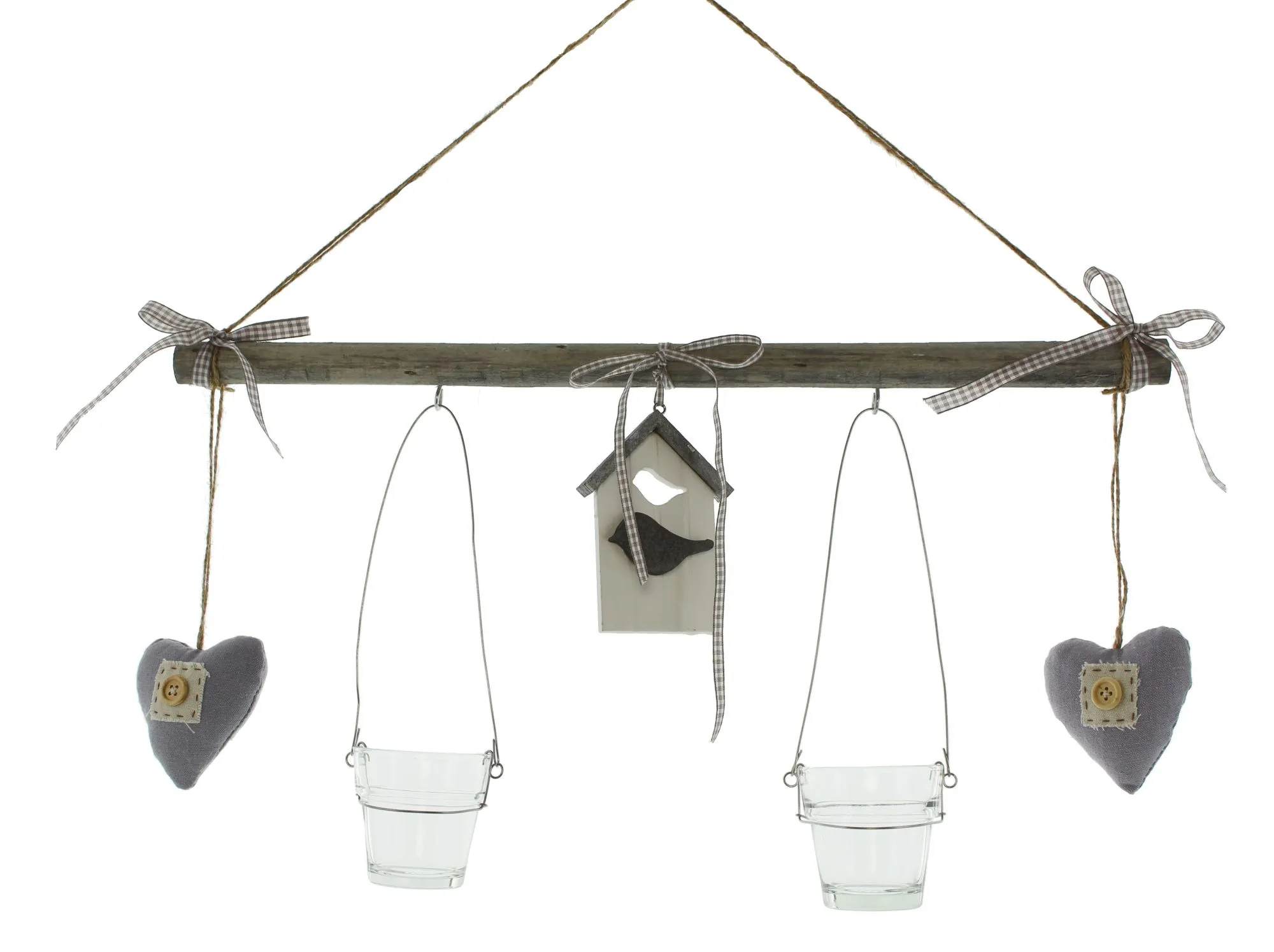 Windlicht "Vogelhaus"  im Frank Flechtwaren Online Shop für Herbstliche Dekohänger kaufen