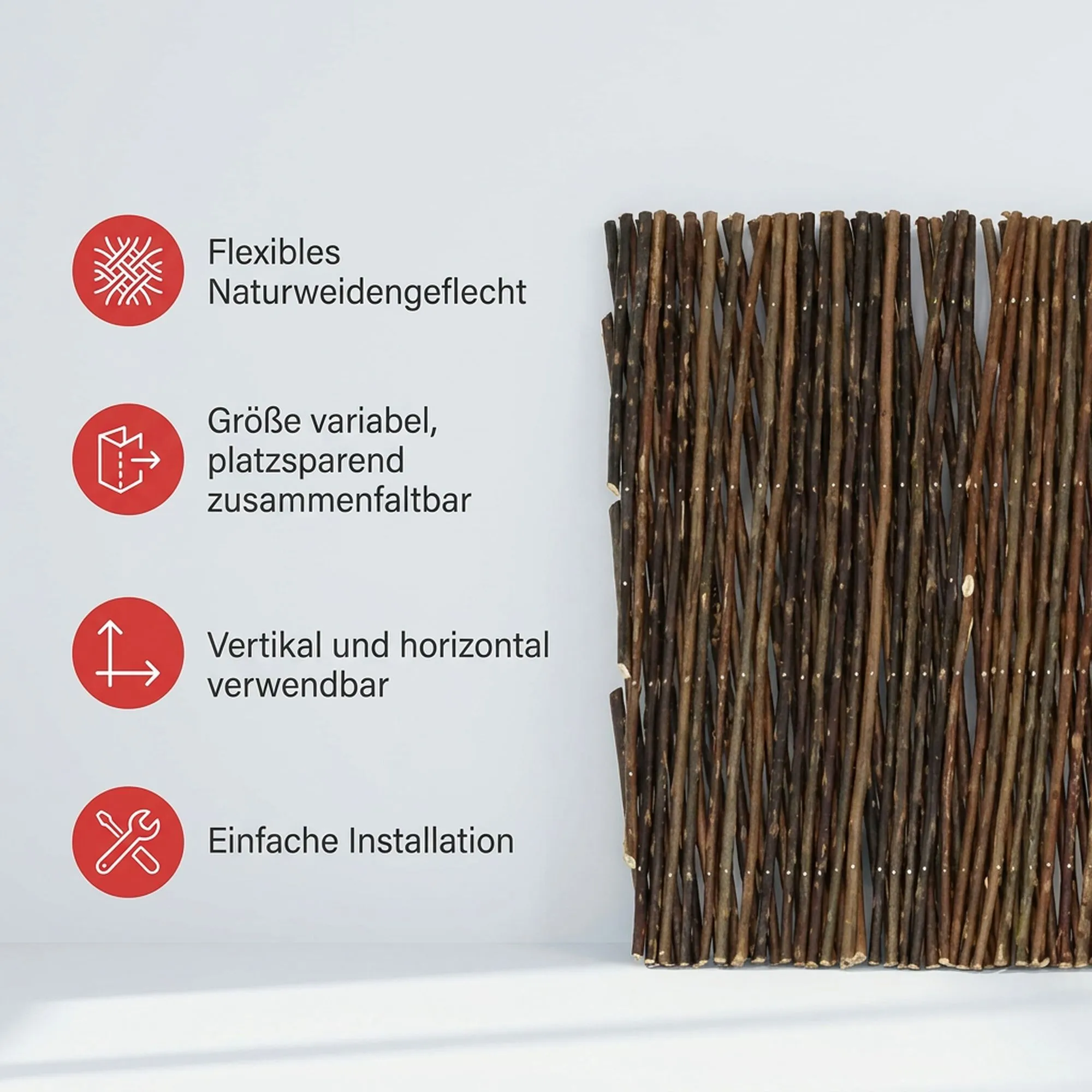 Rankhilfe, variabel  im Frank Flechtwaren Online Shop für Landhaus-Flair kaufen