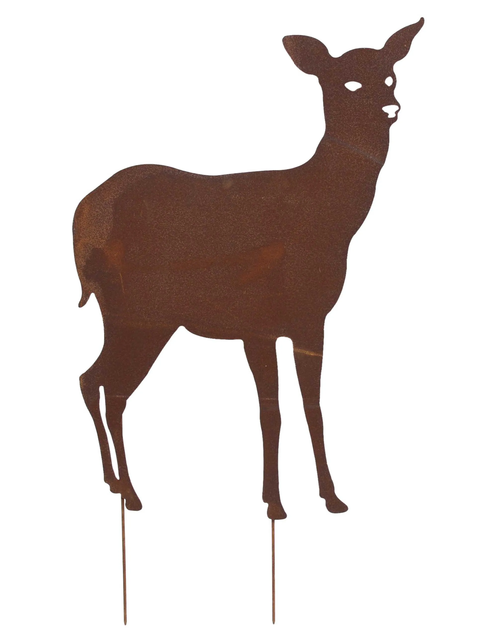 Gartenstecker "Reh"  im Frank Flechtwaren Online Shop für Weihnachtliche Gartenstecker kaufen