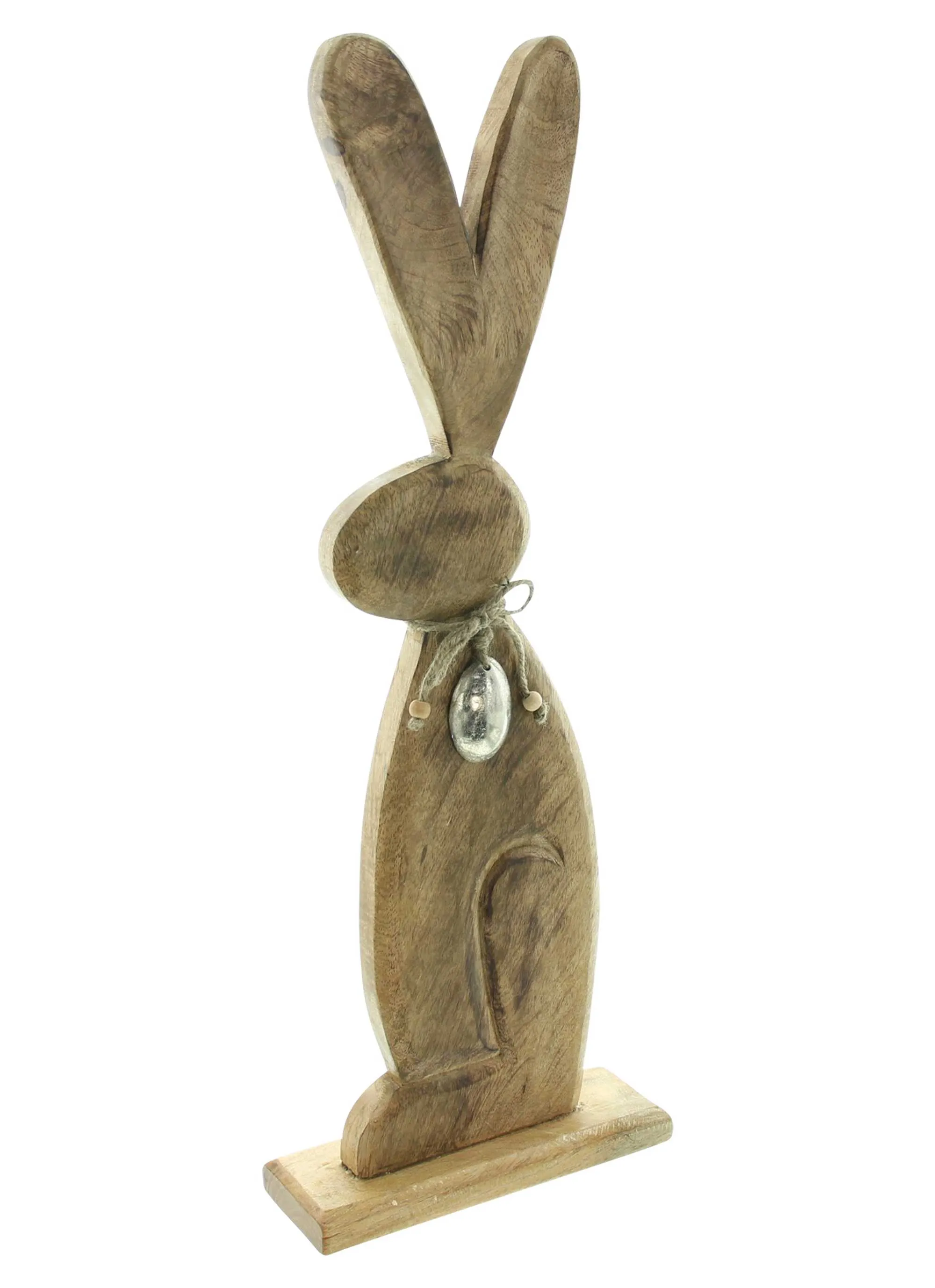 Holzdeko "Osterhase", groß  im Frank Flechtwaren Online Shop für Hasen &amp; Co kaufen