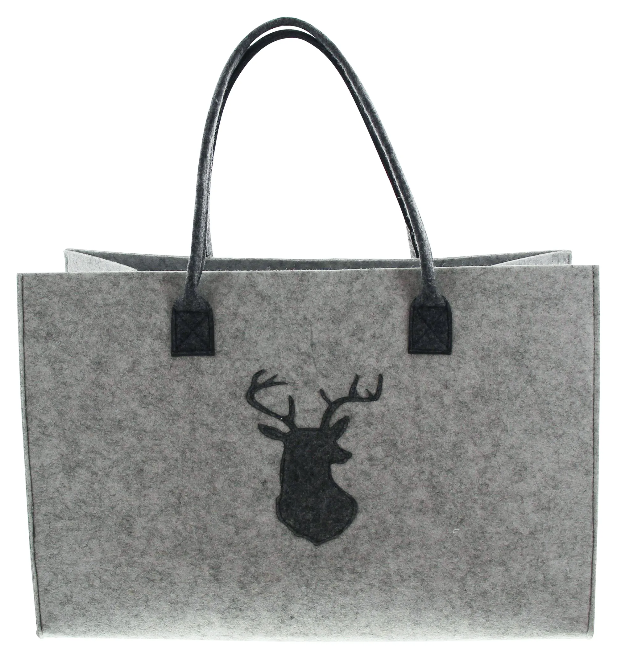 Filztasche "Hirsch"  im Frank Flechtwaren Online Shop für Geschenktaschen &amp; -säckchen kaufen