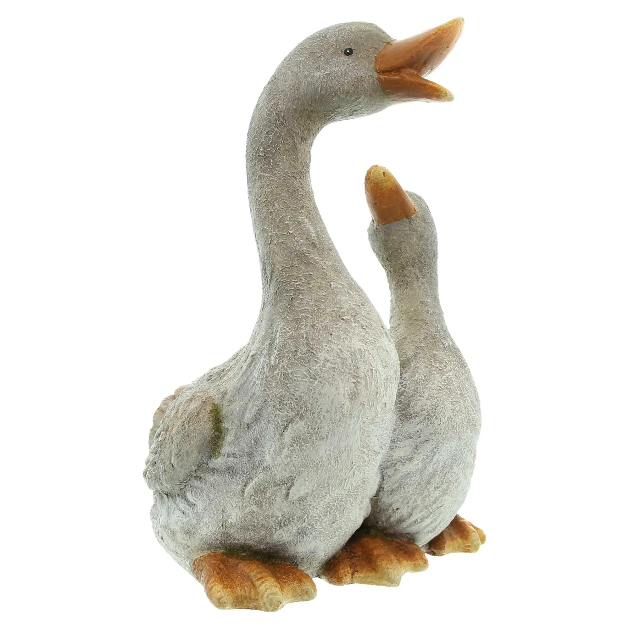 Pflanzer "Gänsepaar"  im Frank Flechtwaren Online Shop für Figuren kaufen