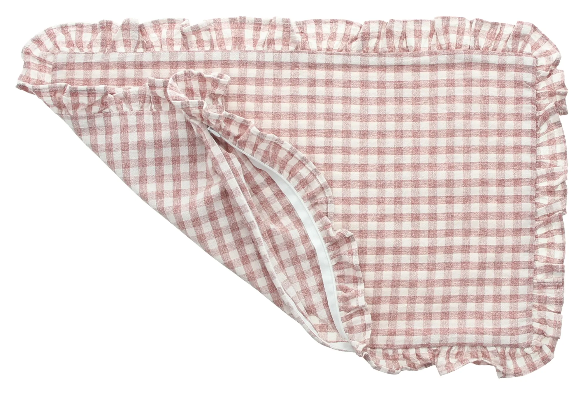 Kissenhülle "Vintage Karo"  im Frank Flechtwaren Online Shop für Kissenhüllen kaufen