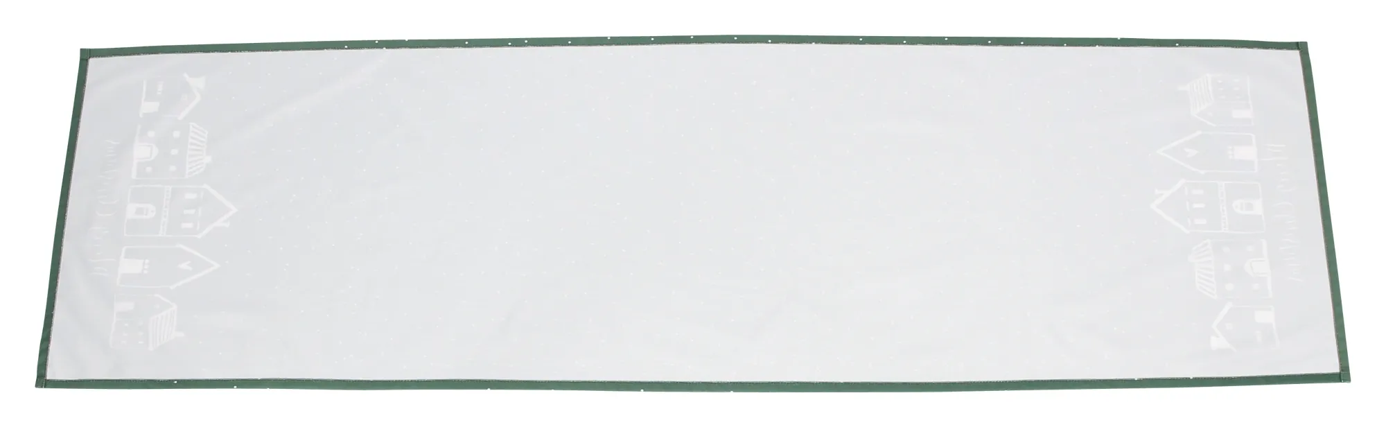 Tischläufer "Winterdorf"  im Frank Flechtwaren Online Shop für Festlicher Look: Mint &amp; Weiß kaufen