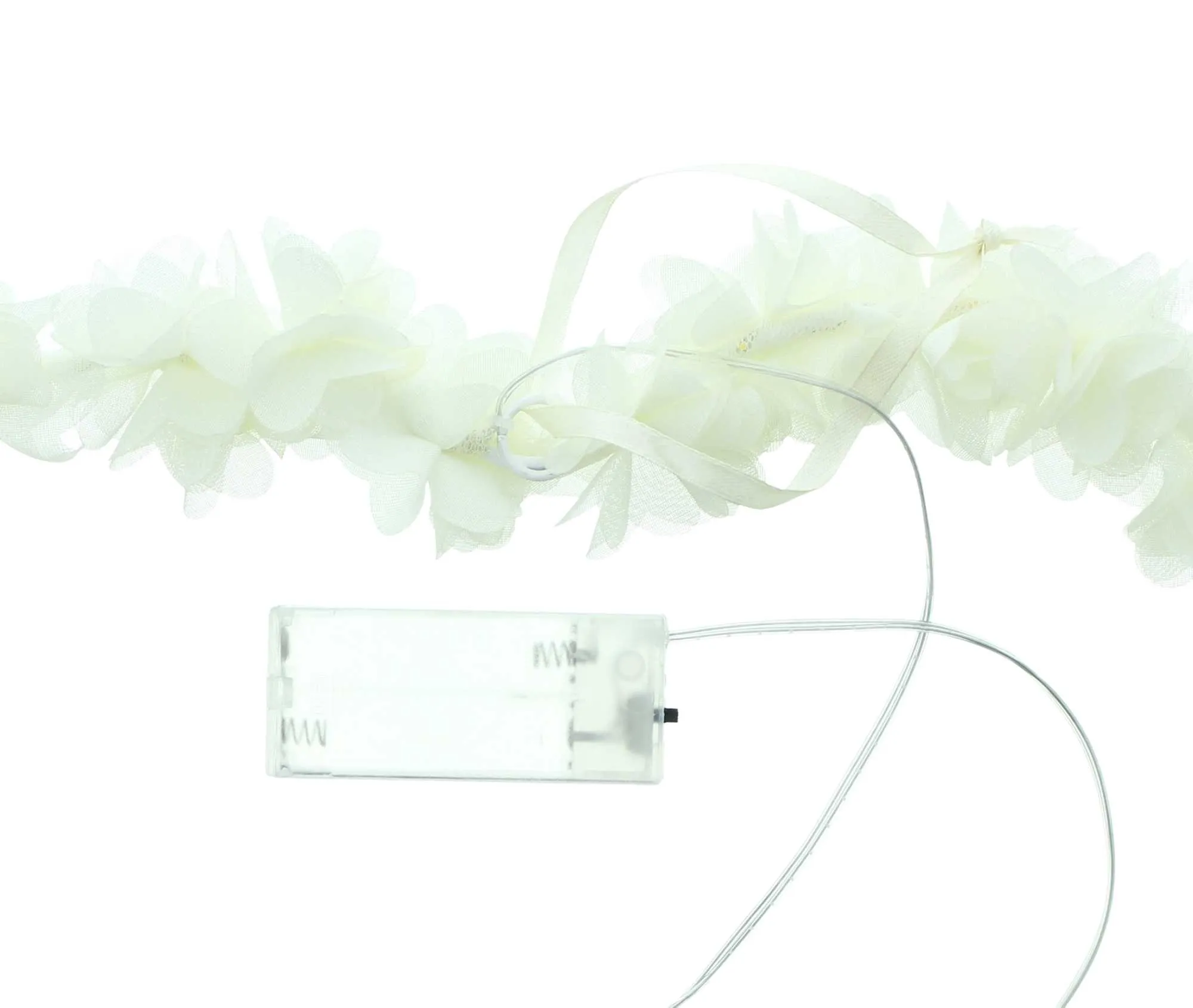 LED-Hänger "Blütenherz"  im Frank Flechtwaren Online Shop für Österliche Dekohänger kaufen