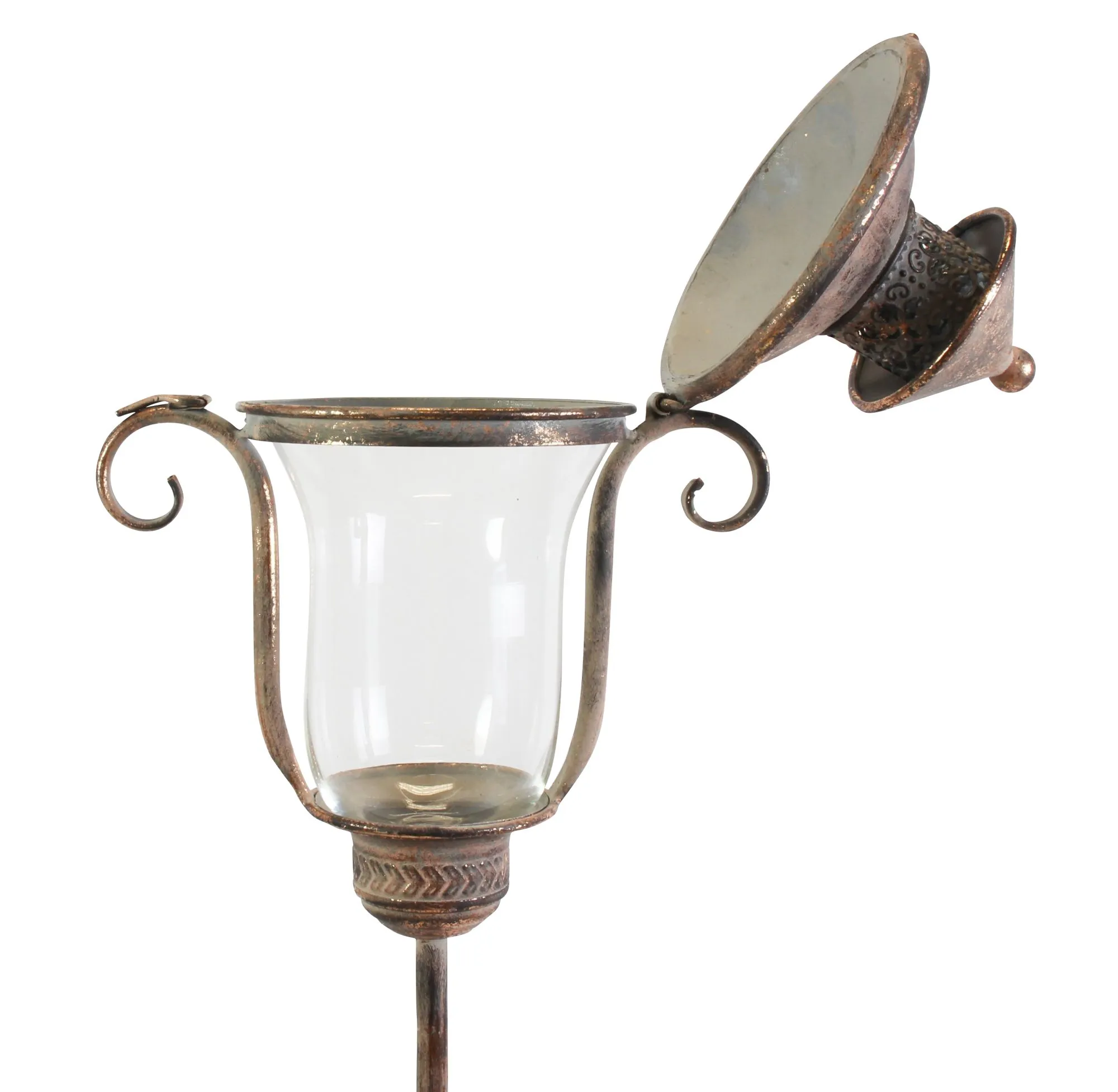 Stablaterne "Shabby-Grey"  im Frank Flechtwaren Online Shop für Nostalgischer Herbstgarten kaufen