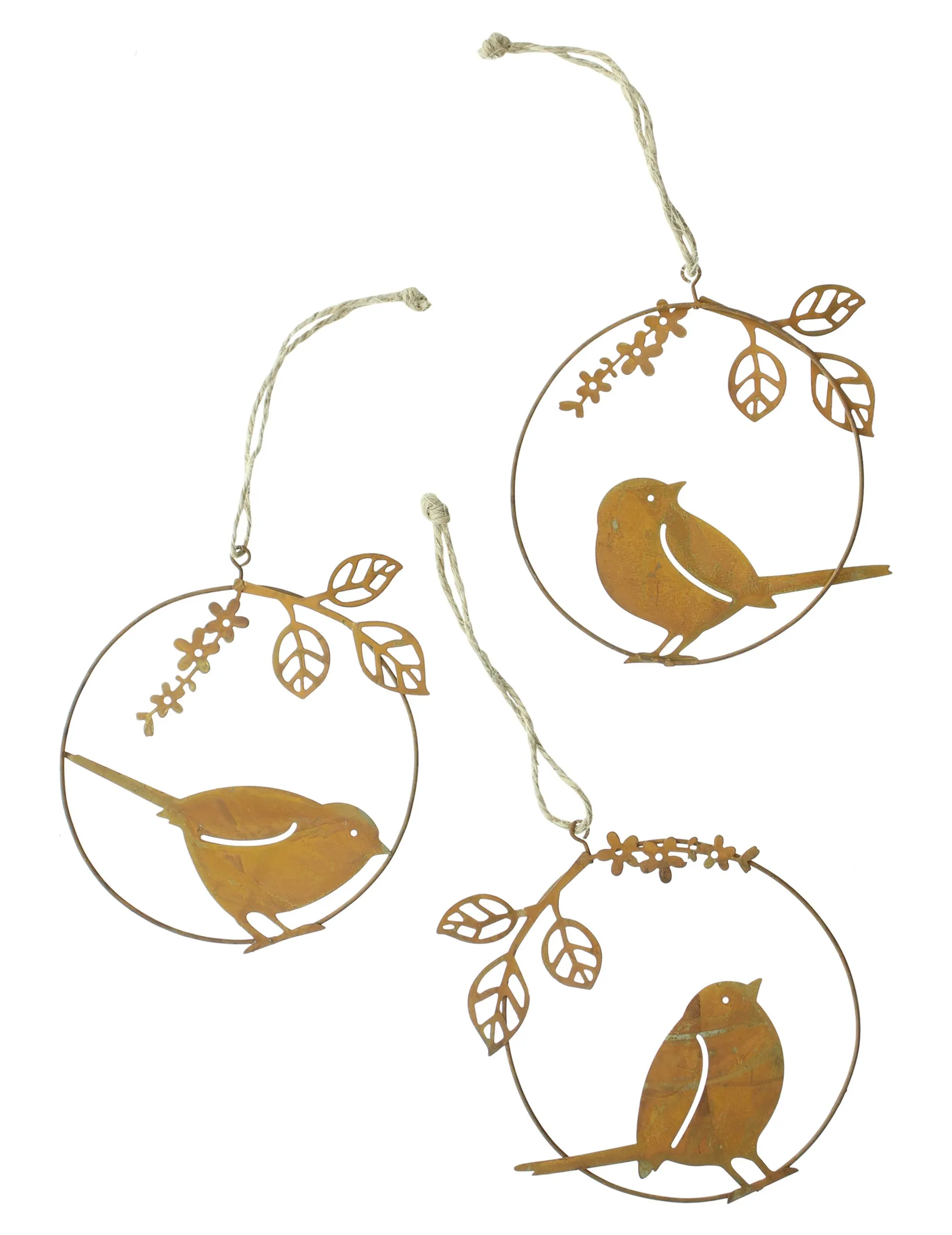Hänger "Vögelchen", 3er Set  im Frank Flechtwaren Online Shop für Dekohänger kaufen