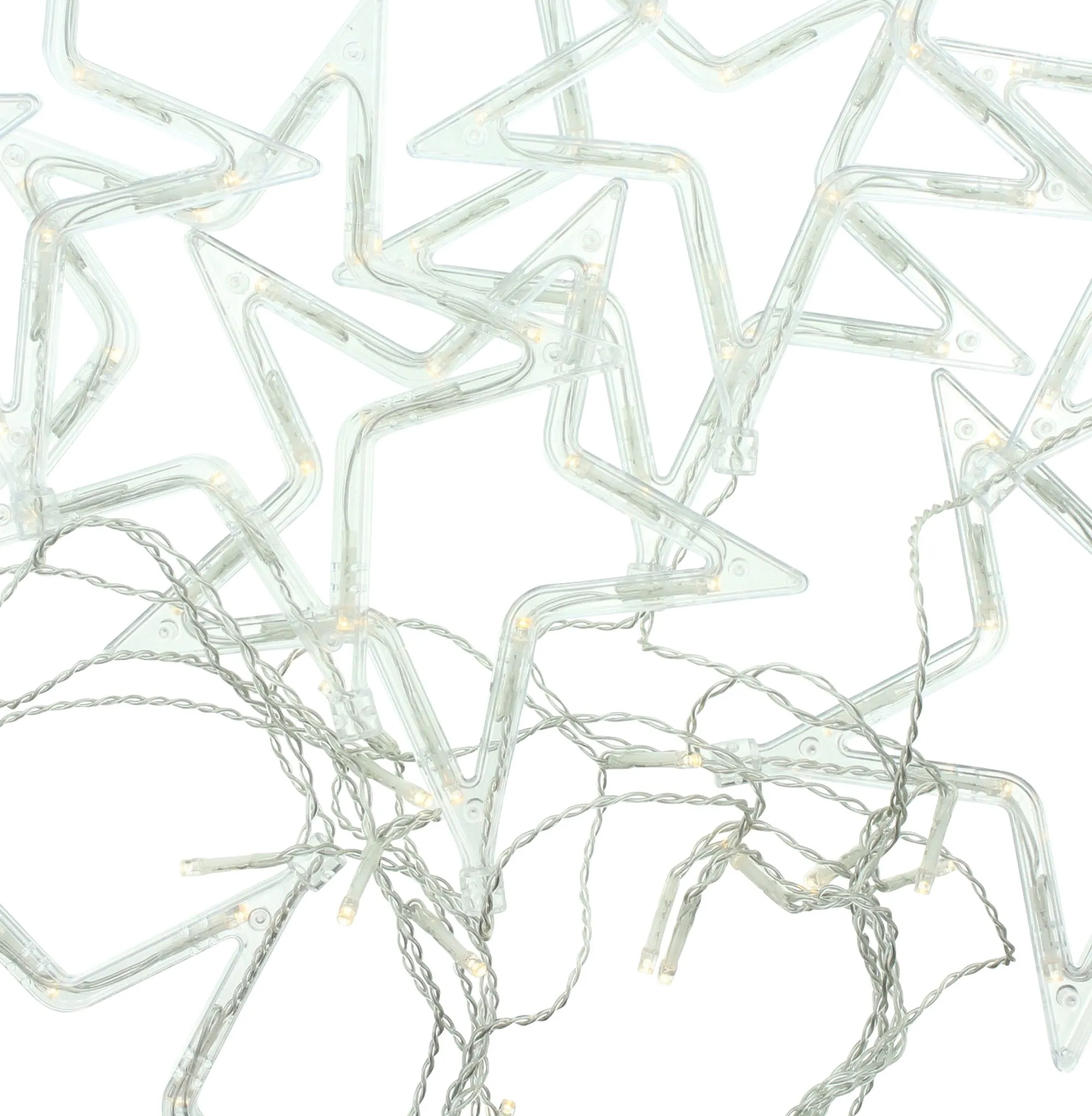 LED-Lichtervorhang "Sterne"  im Frank Flechtwaren Online Shop für Sterne kaufen