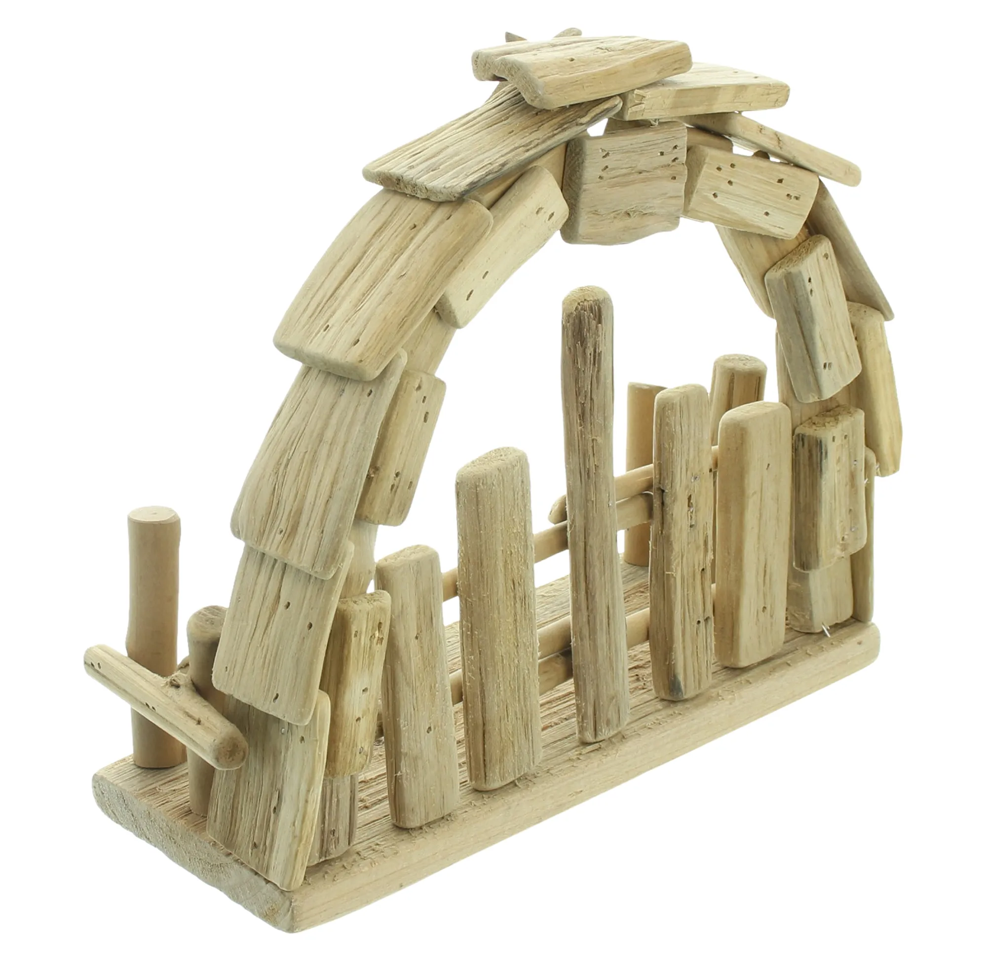 Krippe "Natur"  im Frank Flechtwaren Online Shop für Nordischer Winter kaufen