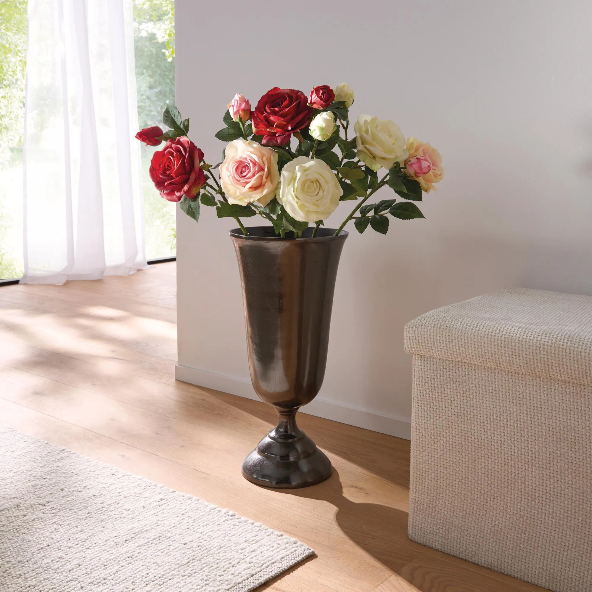 Vase "Glossy Black"  im Frank Flechtwaren Online Shop kaufen