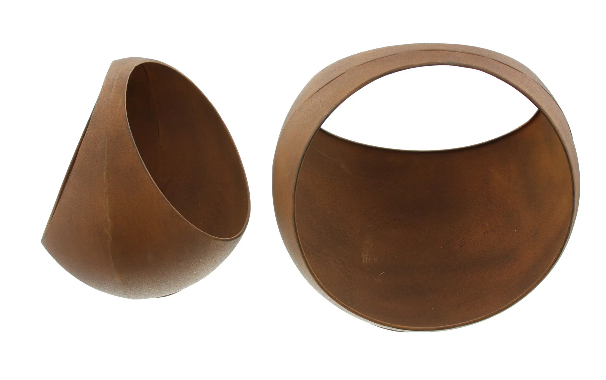 Pflanzkugel "Rost", 2er Set  im Frank Flechtwaren Online Shop für Bunter Ostergarten kaufen