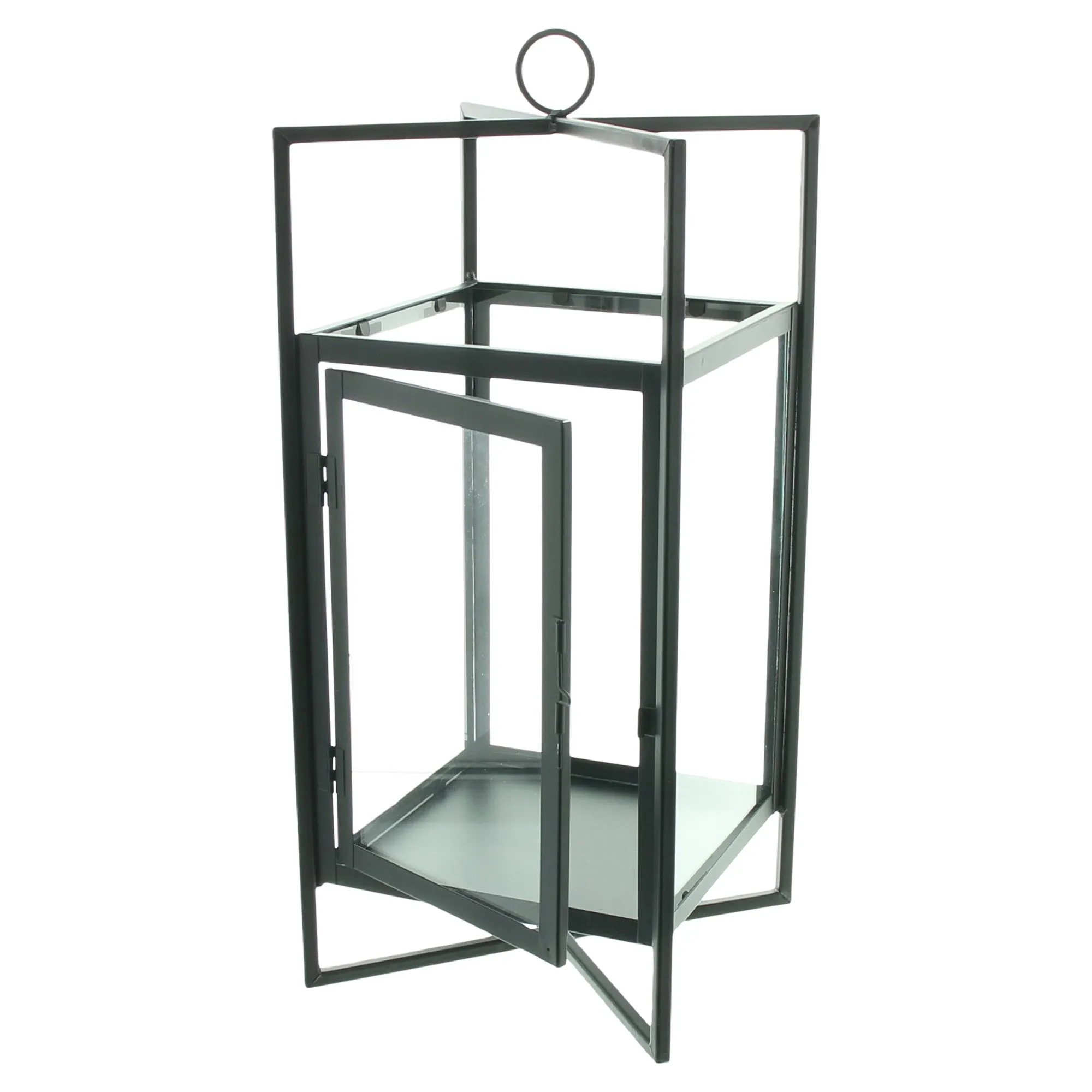 Laterne "Industrial Black"  im Frank Flechtwaren Online Shop für Laternen kaufen