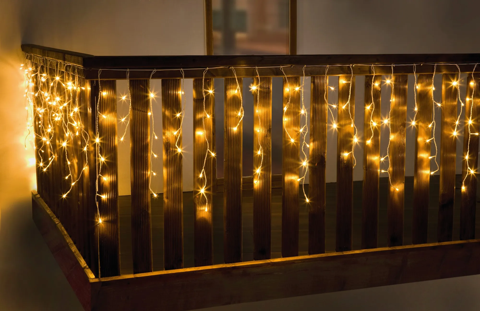 LED-Lichtervorhang "White"  im Frank Flechtwaren Online Shop für LED-Lichterketten kaufen